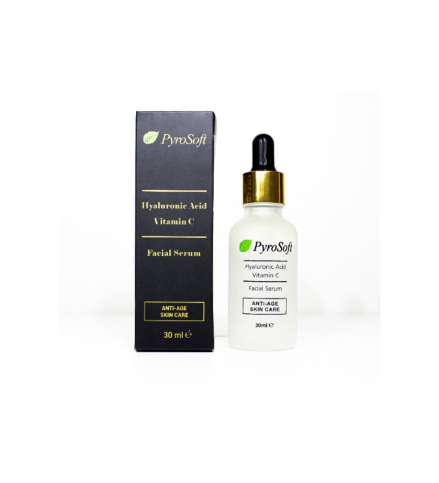 Pyrosoft Hyaluronic Acid + Vitamin C Facial Serum
