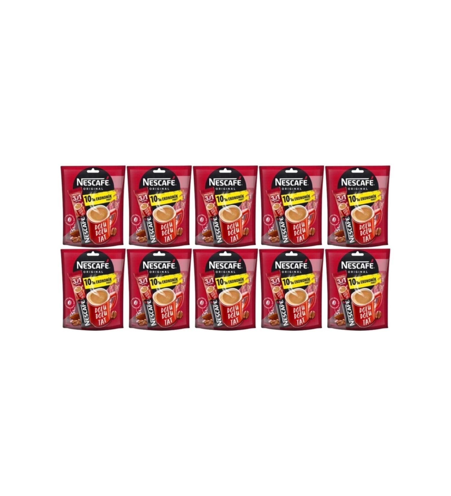 Nescafe 3 in 1 Original 10 * 10 Packs