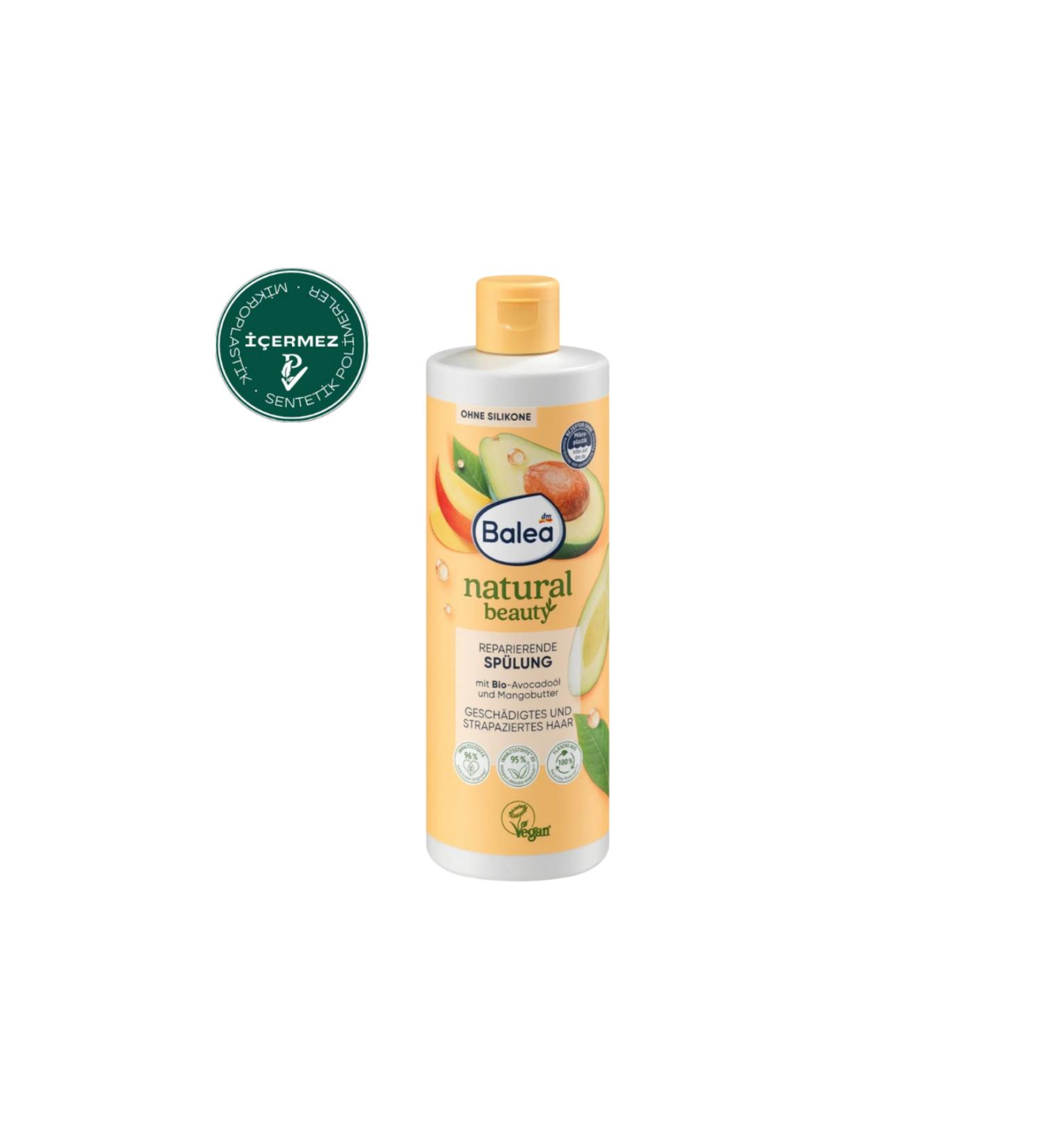 BALEA Conditioner Natural Beauty Organic Avocado Oil & Mango Butter 350 ml
