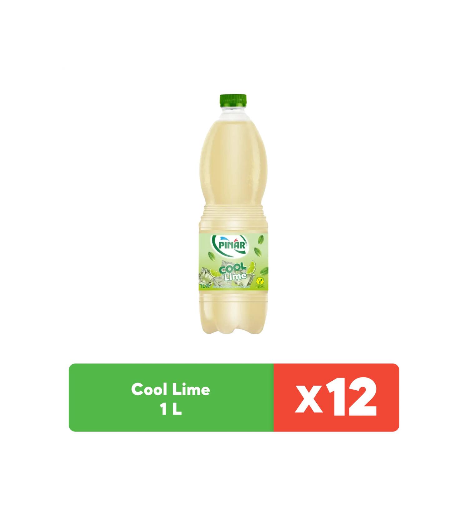 Pinar Cool Lime 1 L x 12 Pieces