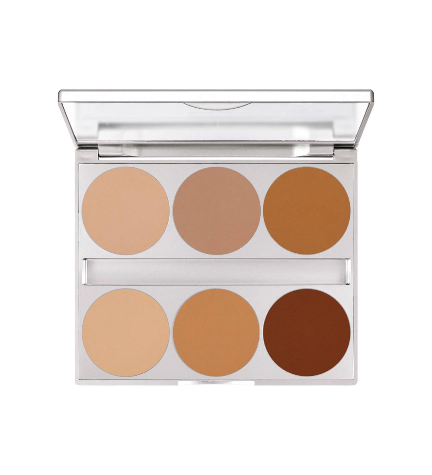 Kryolan Dual Finish Palette 6 Colors
