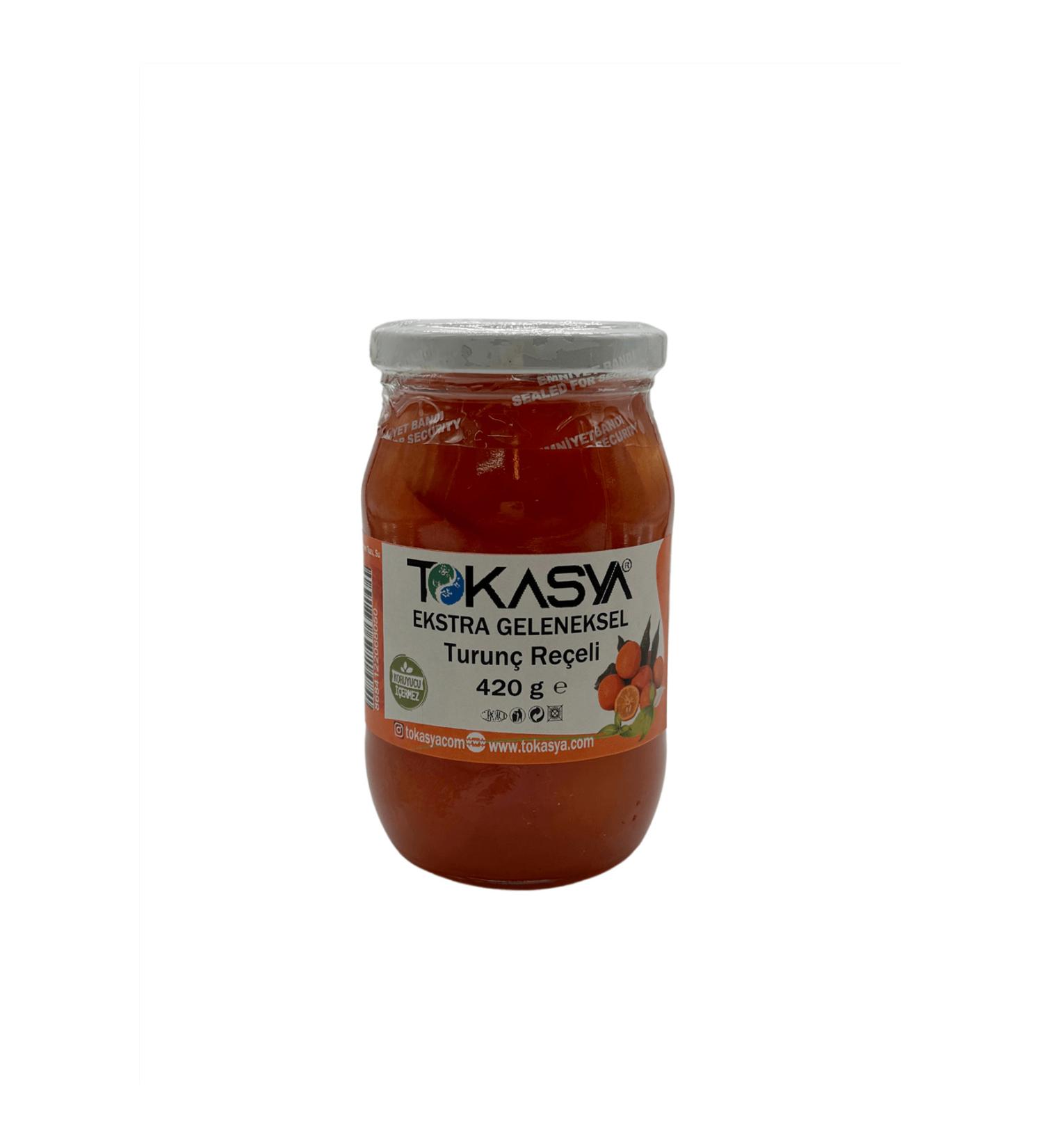 tokasya orange jam 420 g