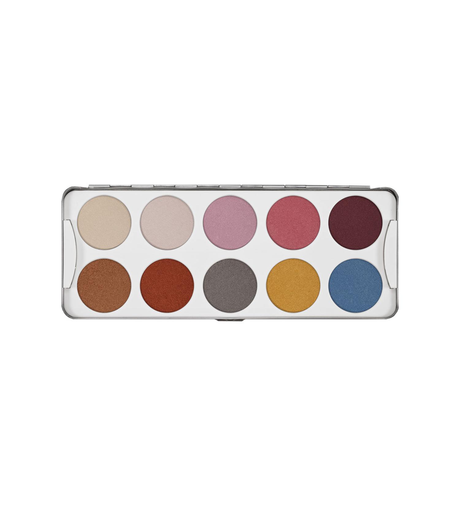 Kryolan Eye Shadow Palette 10 Colors