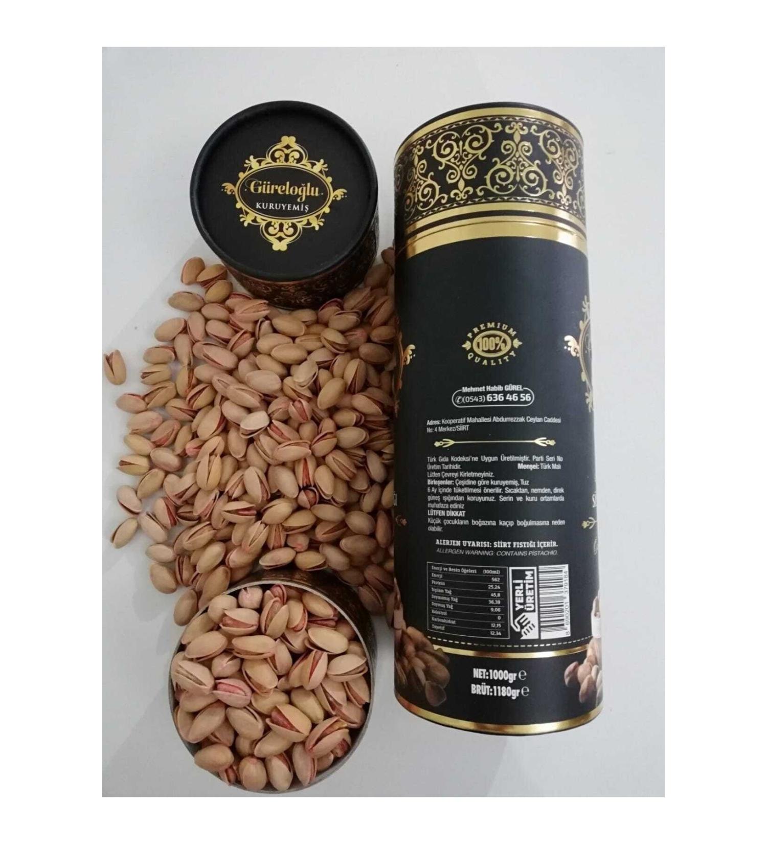 G relo lu dried nuts Siirt Pistachio (NET 1 KG) New Crop