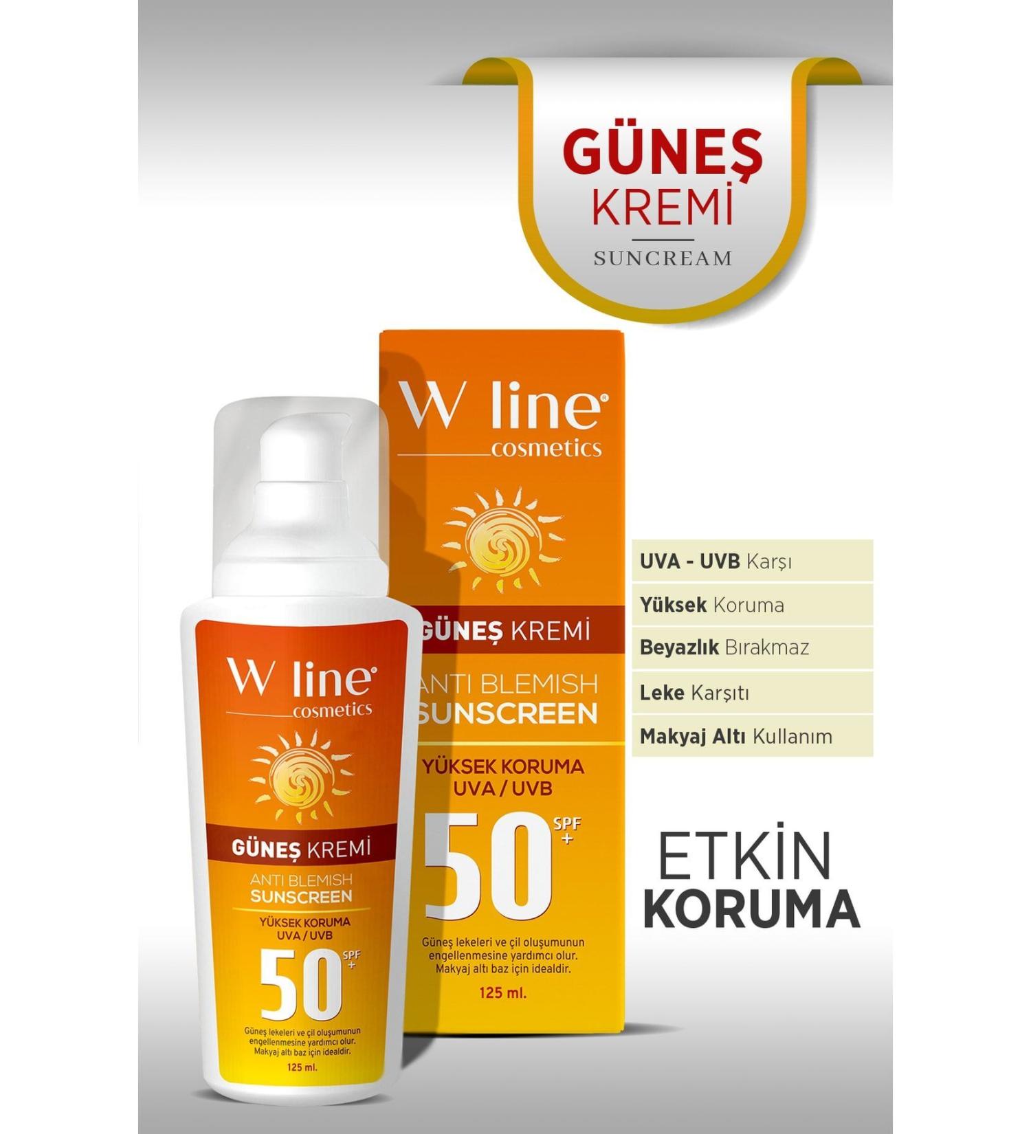 wline High Protection Water Resistant Spf 50 Intensive Anti-Spot Sunscreen - Buy Online on GoSupps.com
