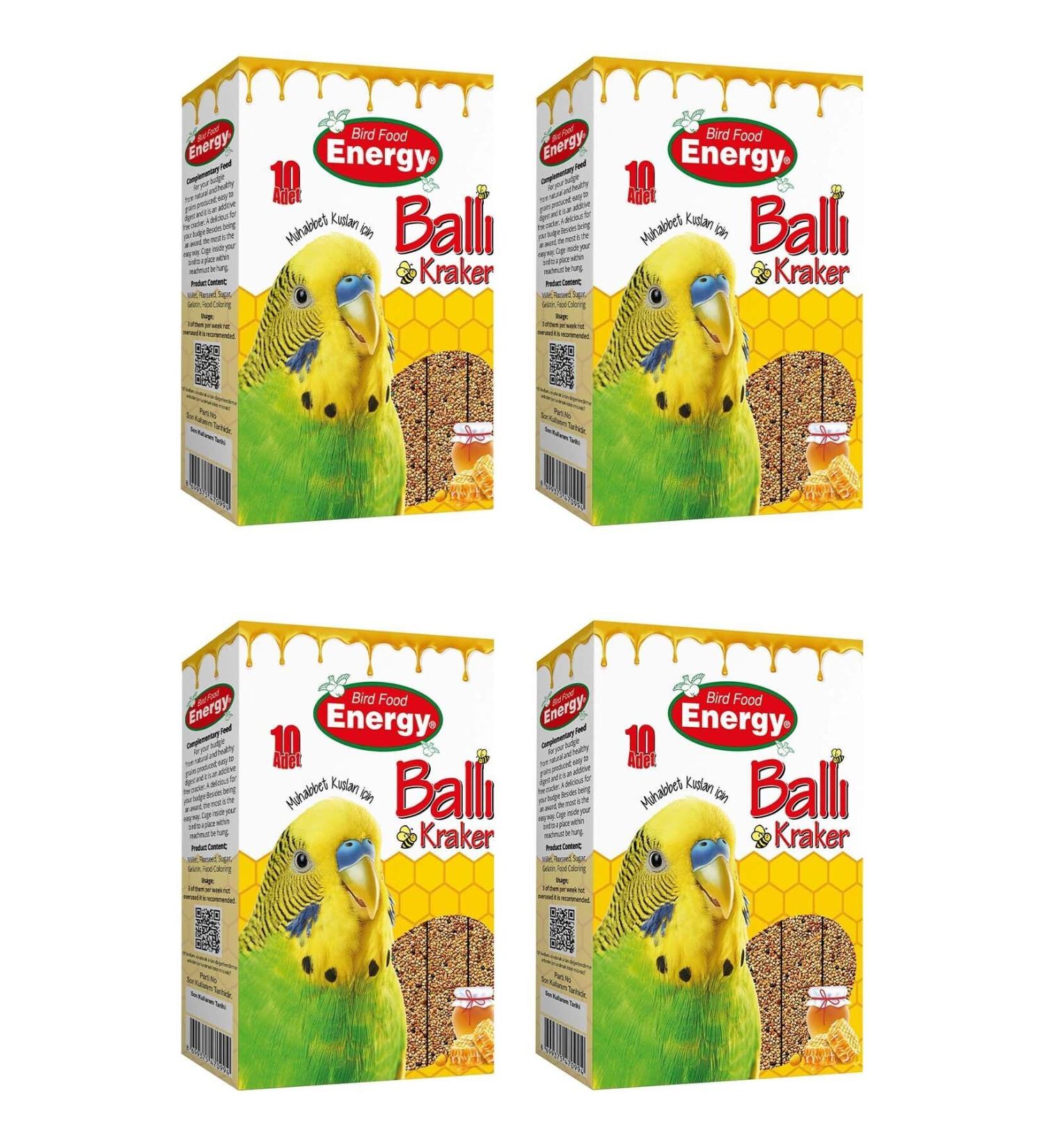 bird food energy Honey Budgie Crackers 10-4 Pieces