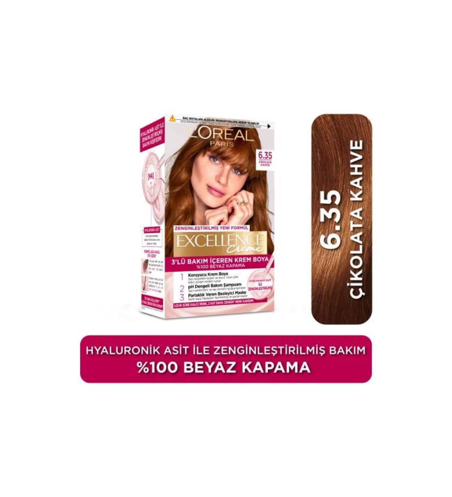 L'Oreal Paris EXCELLENCE CREME 6.35 NEW