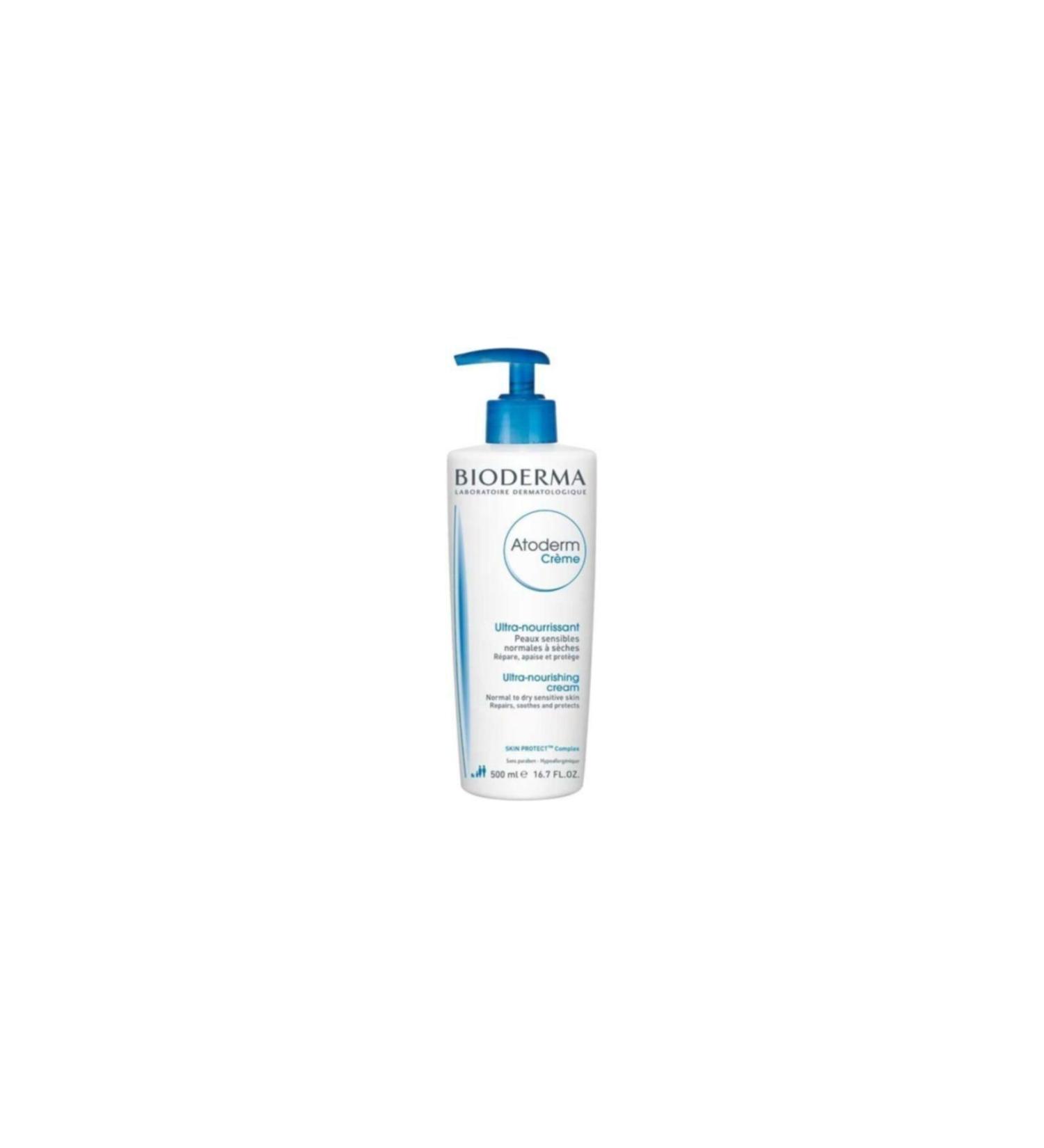 Bioderma Atoderm Cream Body Moisturizer 500 Ml