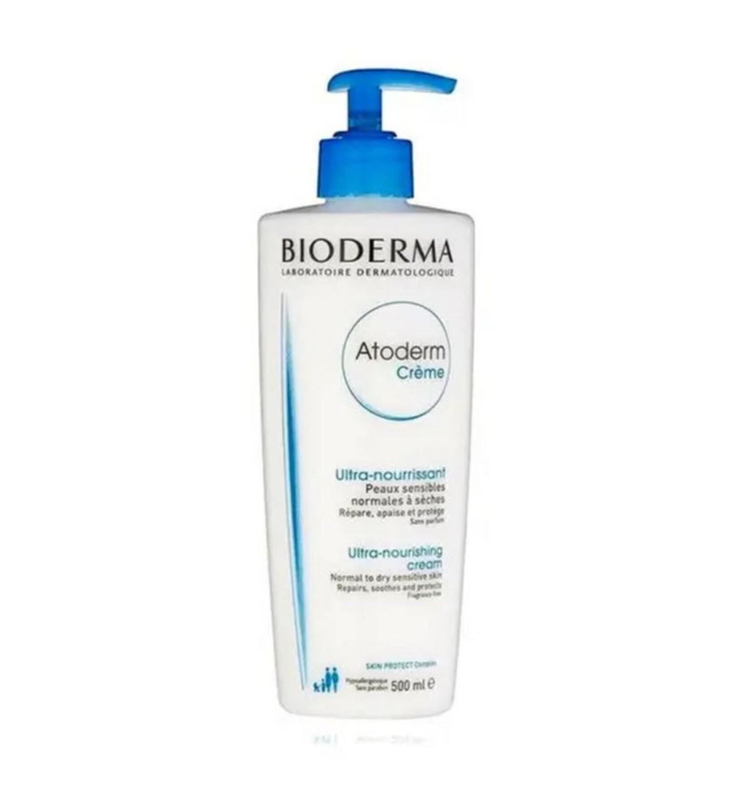 Bioderma Atoderm Cream 500 ml Body Moisturizing and Nourishing Care Cream
