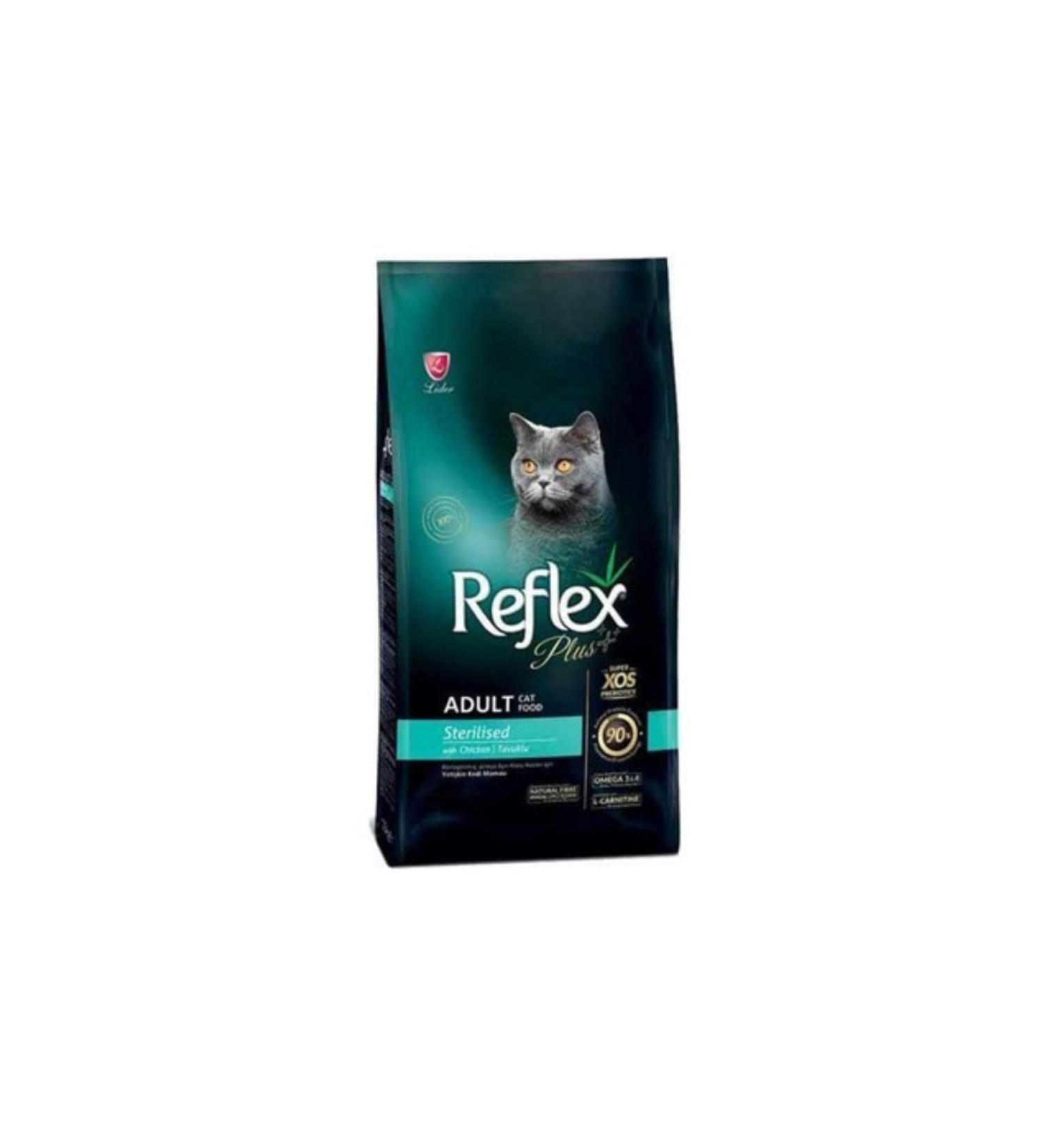 Reflex Plus Chicken Sterilized Adult Cat Food 1.5 Kg