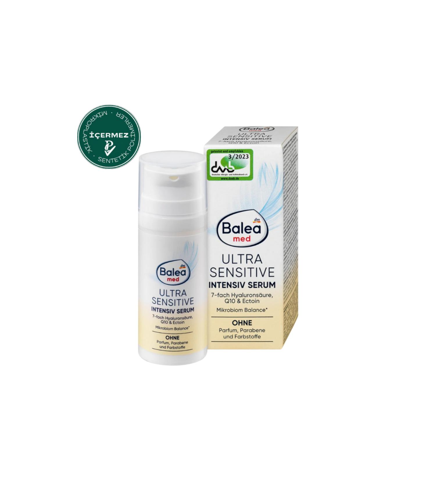 BALEA MED Ultra Sensitive Intensive Serum: Intensive Care for Sensitive Skin 30 ml