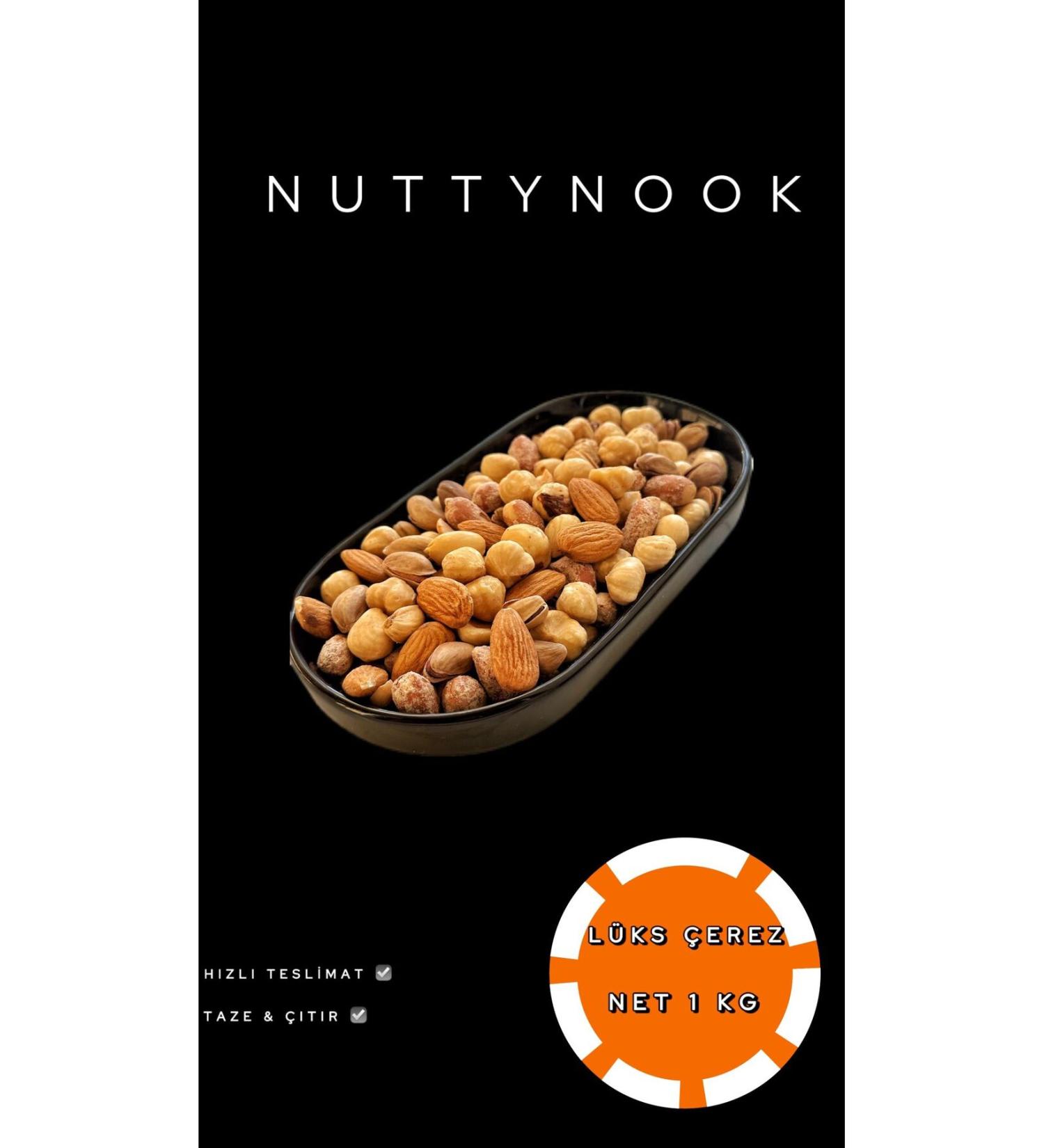 Nutty Nook Luxury Mixed Nuts Snack 1 KG