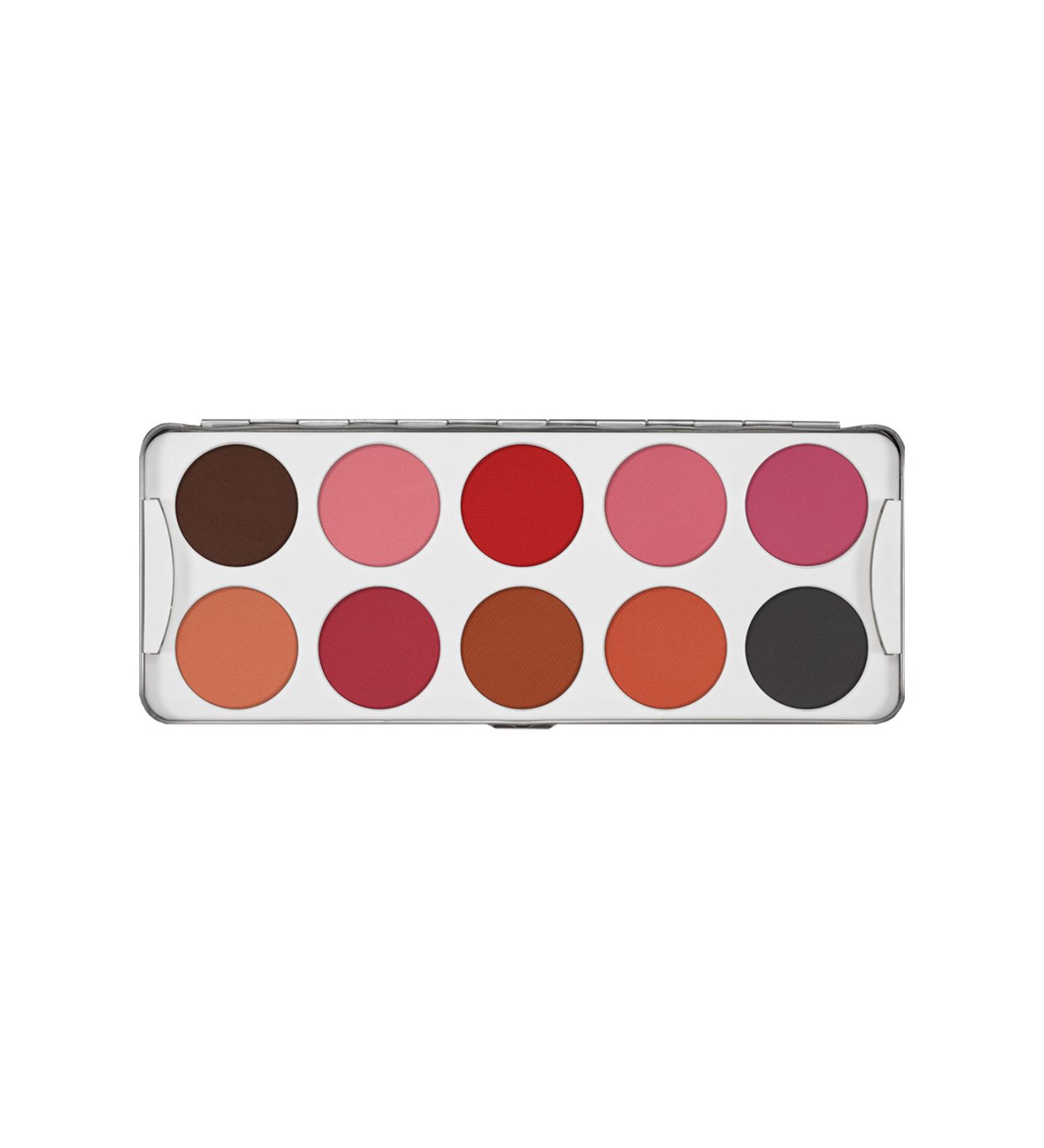 Kryolan Blusher Palette 10 Colors