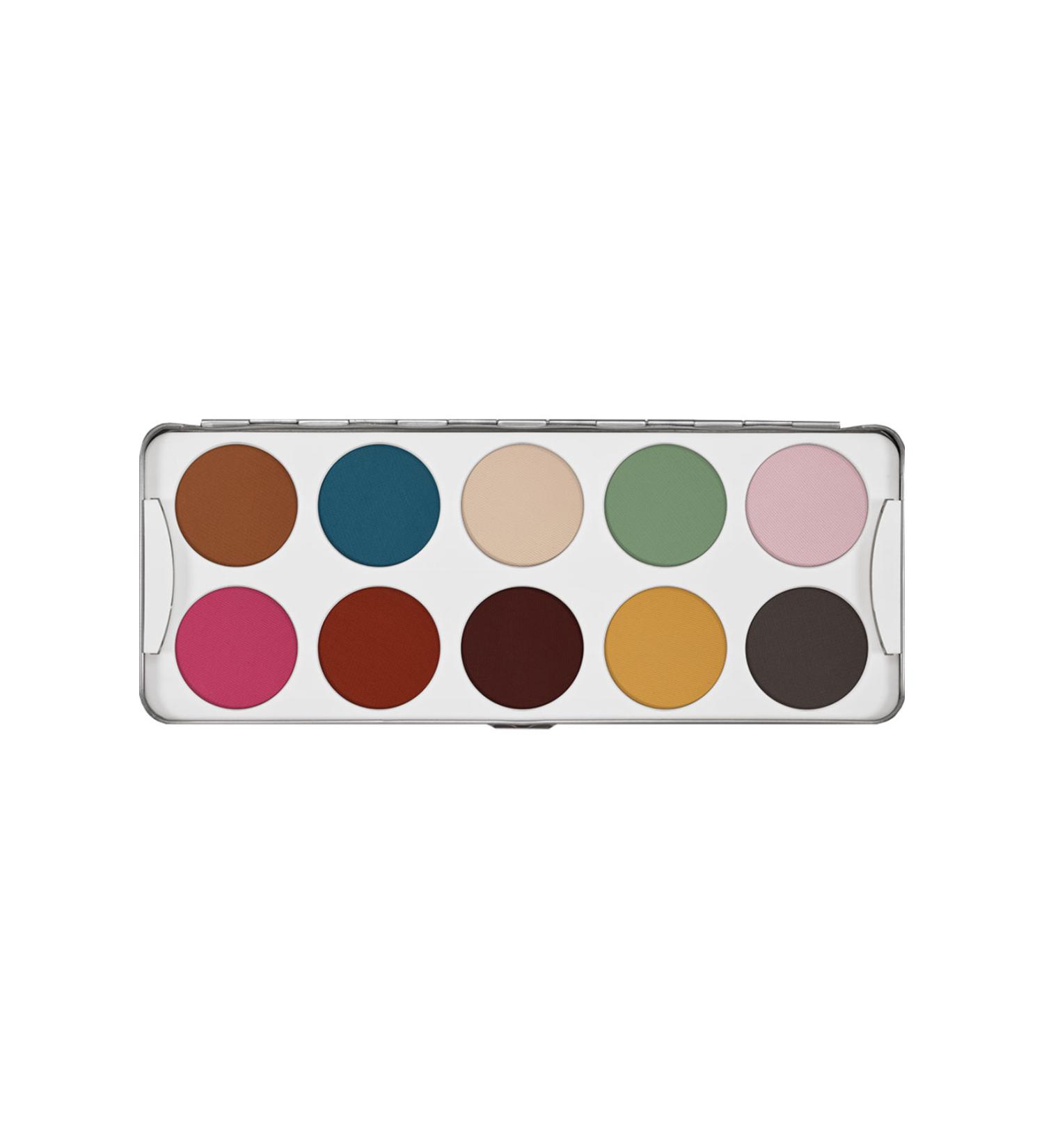 Kryolan Eye Shadow Palette 10 Colors