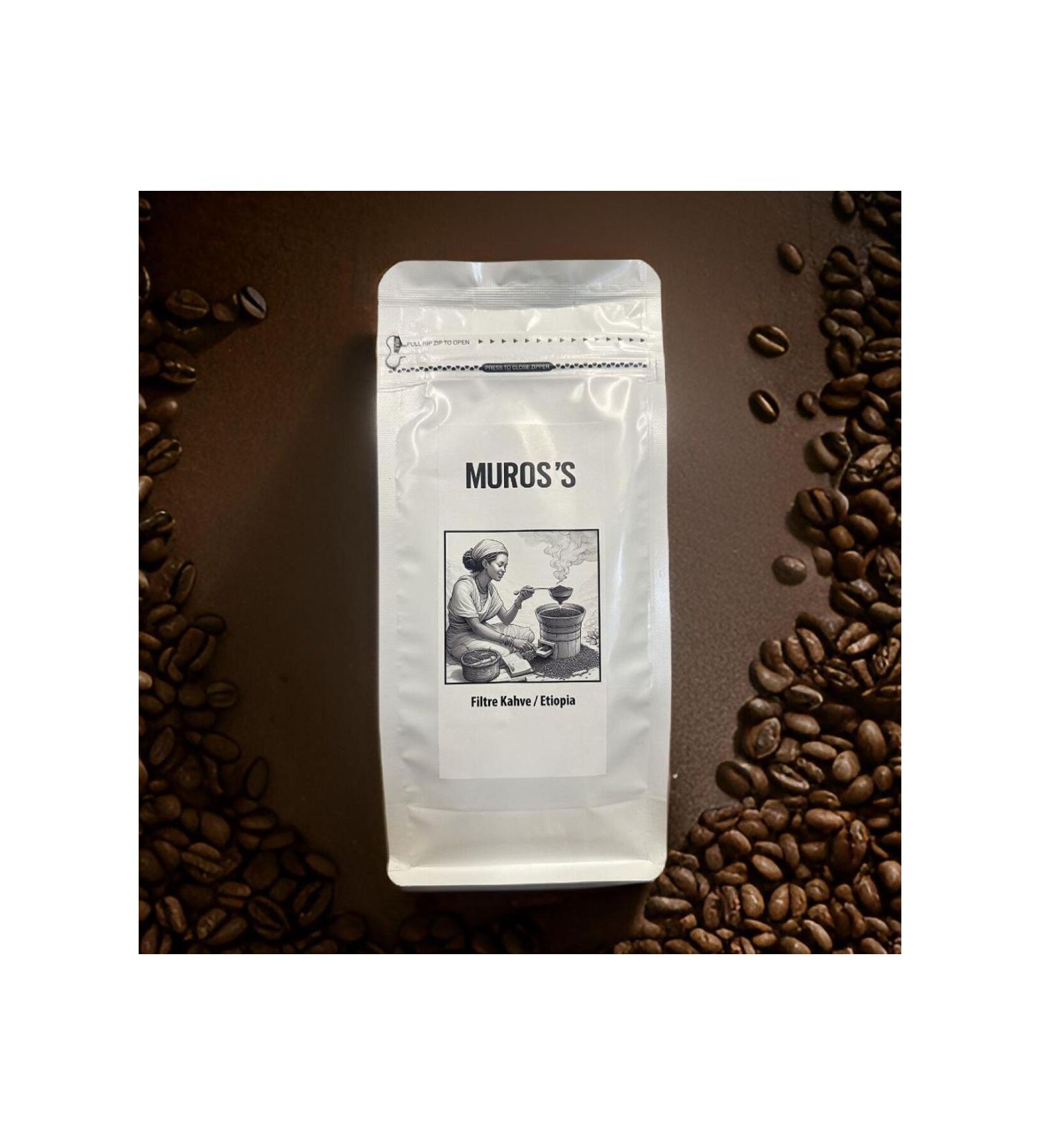 muros's coffee roastery Ground Filter Coffee Etiopia 250gr