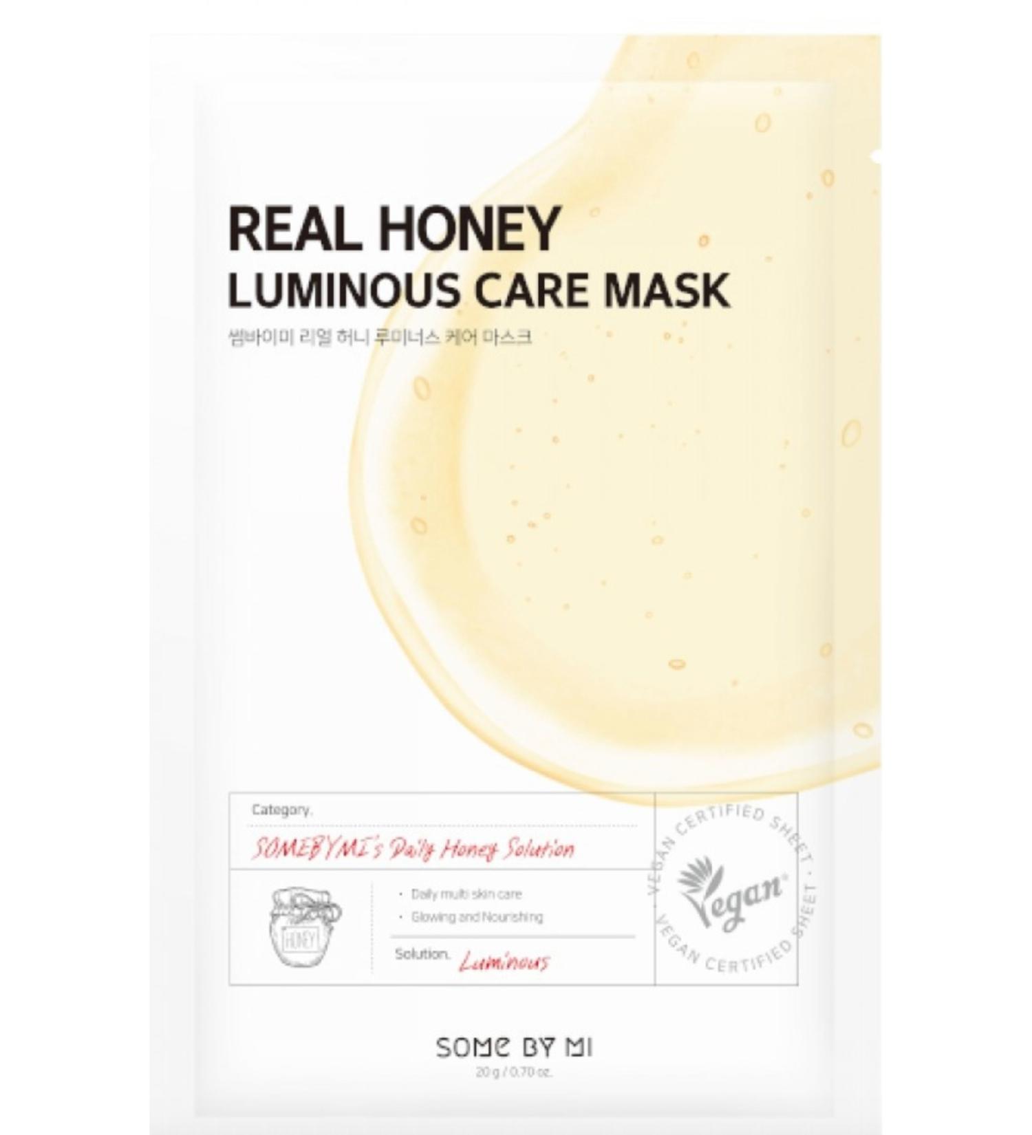 Some By Mi Real Honey Luminous Care Mask