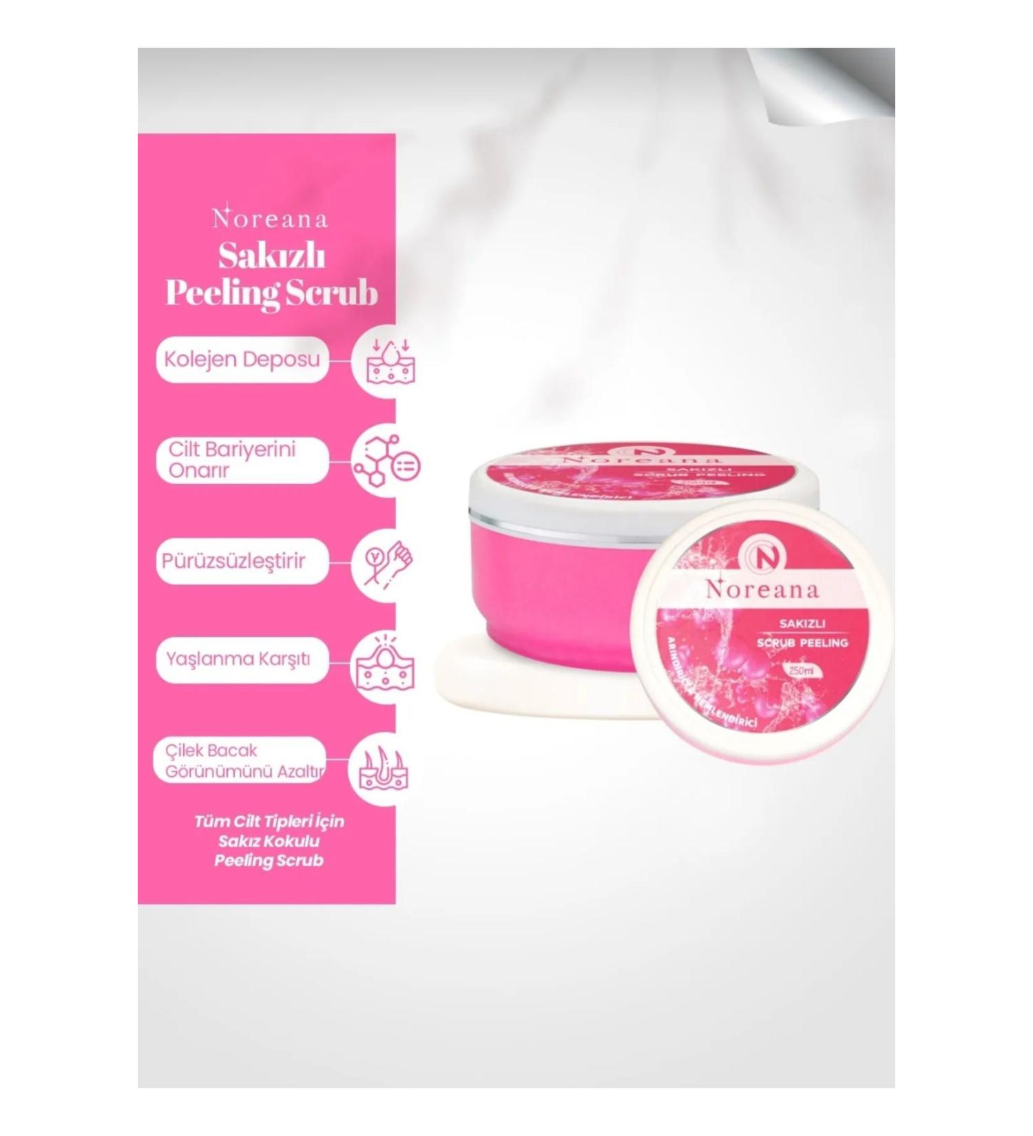 Noreana GUM SRUB PEELING 250ML INGROWN REMOVER & MOISTURIZER