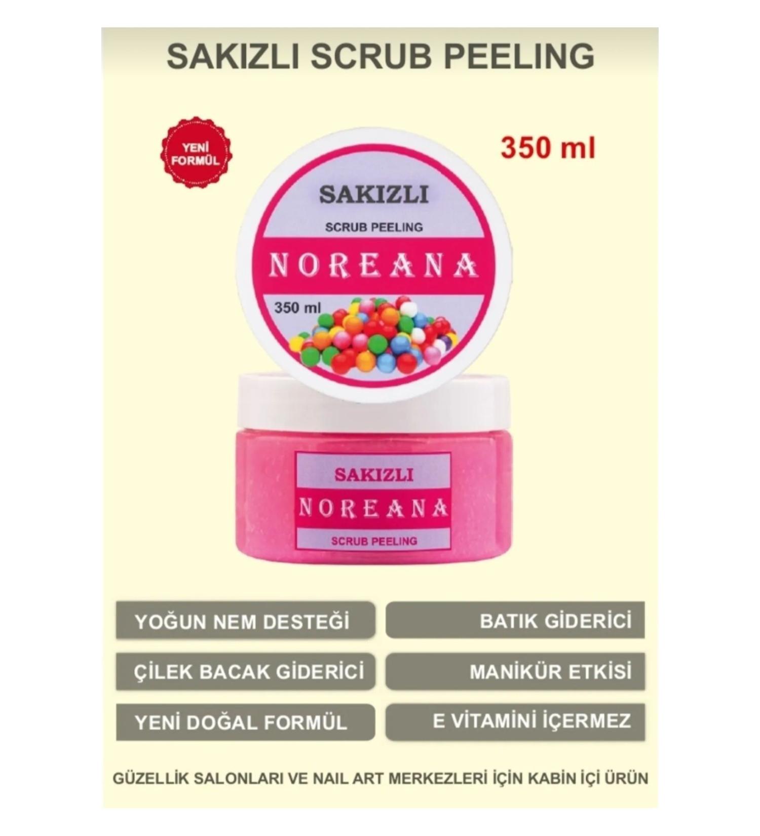 Noreana Gummy 350ml Scrub Peeling Ingrown Strawberry Leg Smooth Skin