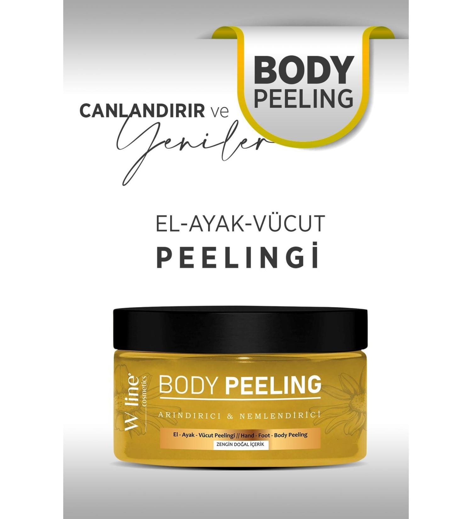 wline Nourishing Purifying and Moisturizing Body Peeling 250 ml - Buy Online on GoSupps.com