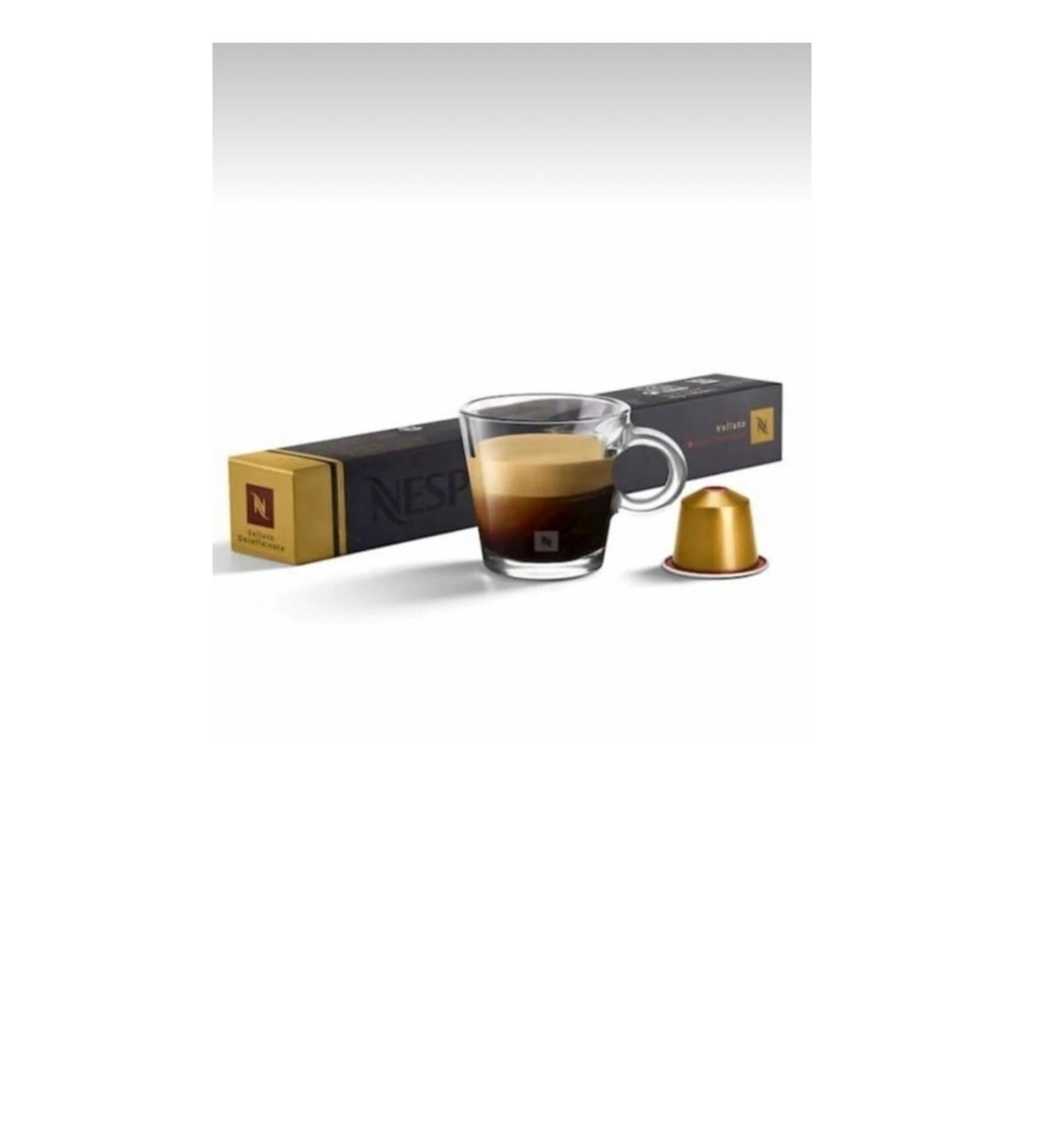 Nespresso Volluto Decaffeinato Capsule Coffee 10 Pieces