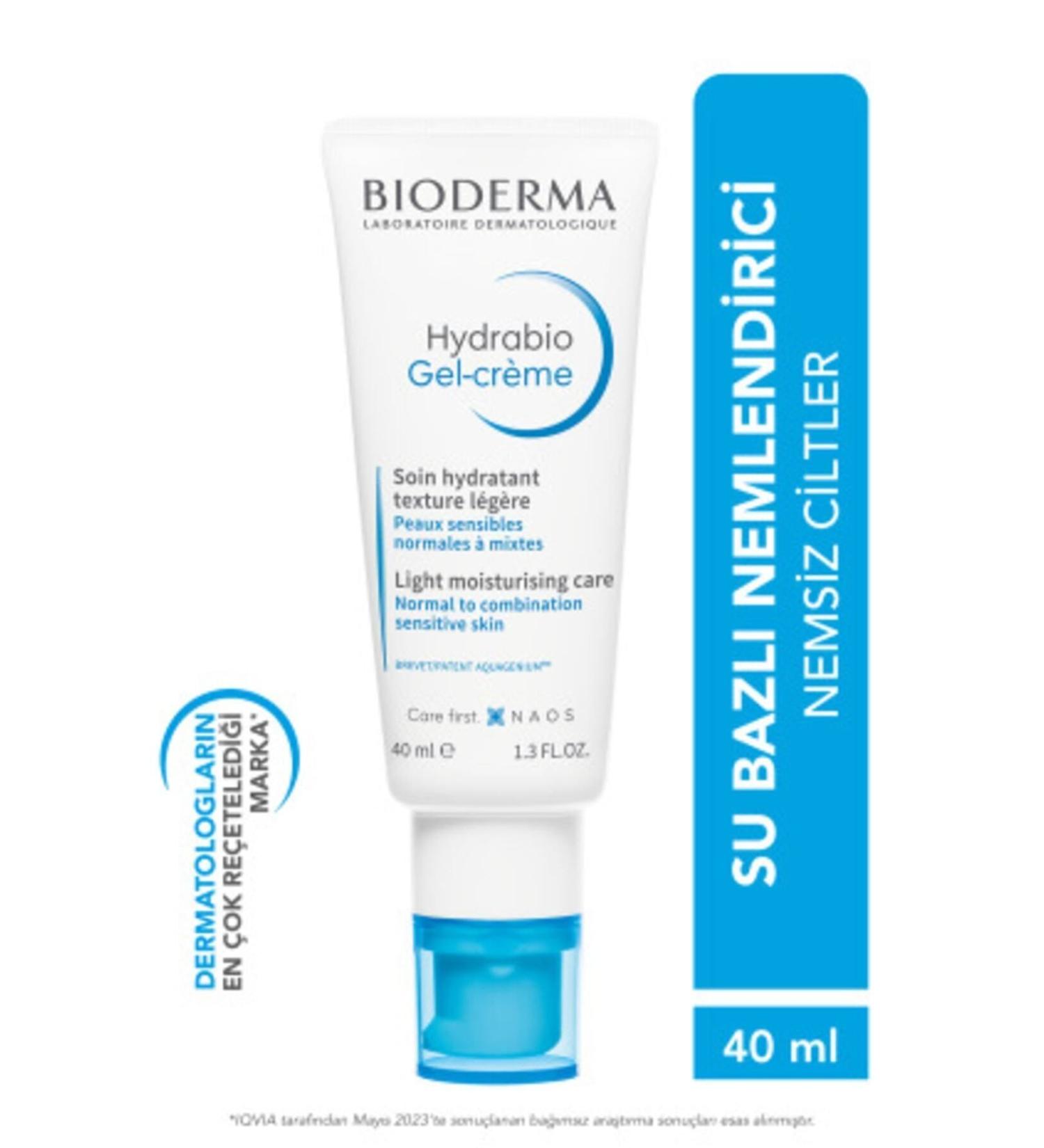 Bioderma SOOTHING-BALANCING GEL TEXTURED FACE CREAM CONTAINING NIACINAMIDE VITAMIN E 40ML DEMBA4697