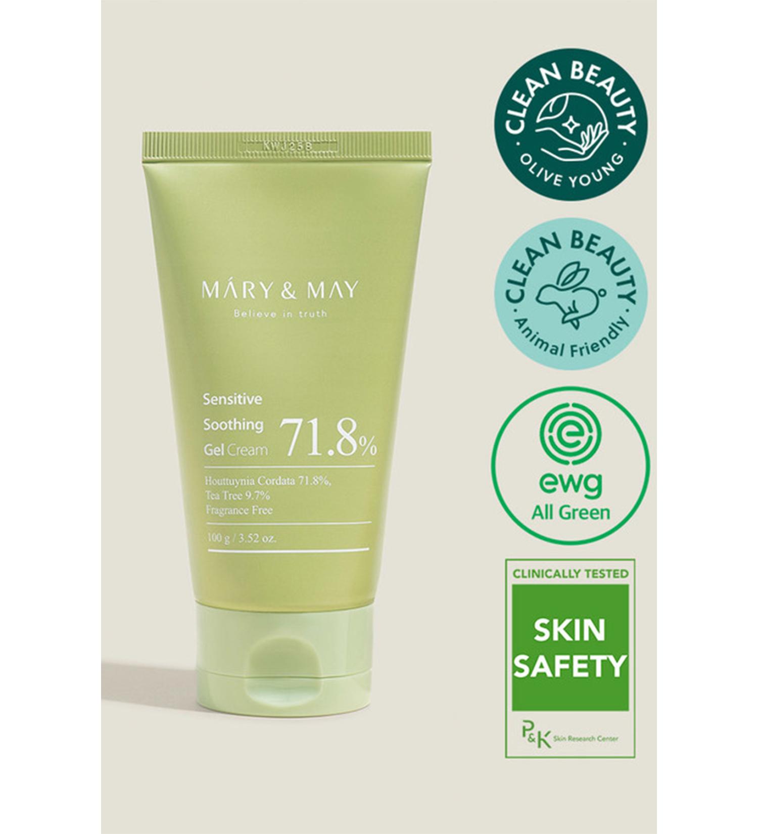 Mary & May Mary&May Sensitive Soothing Gel Cream 100g - Buy Online on GoSupps.com