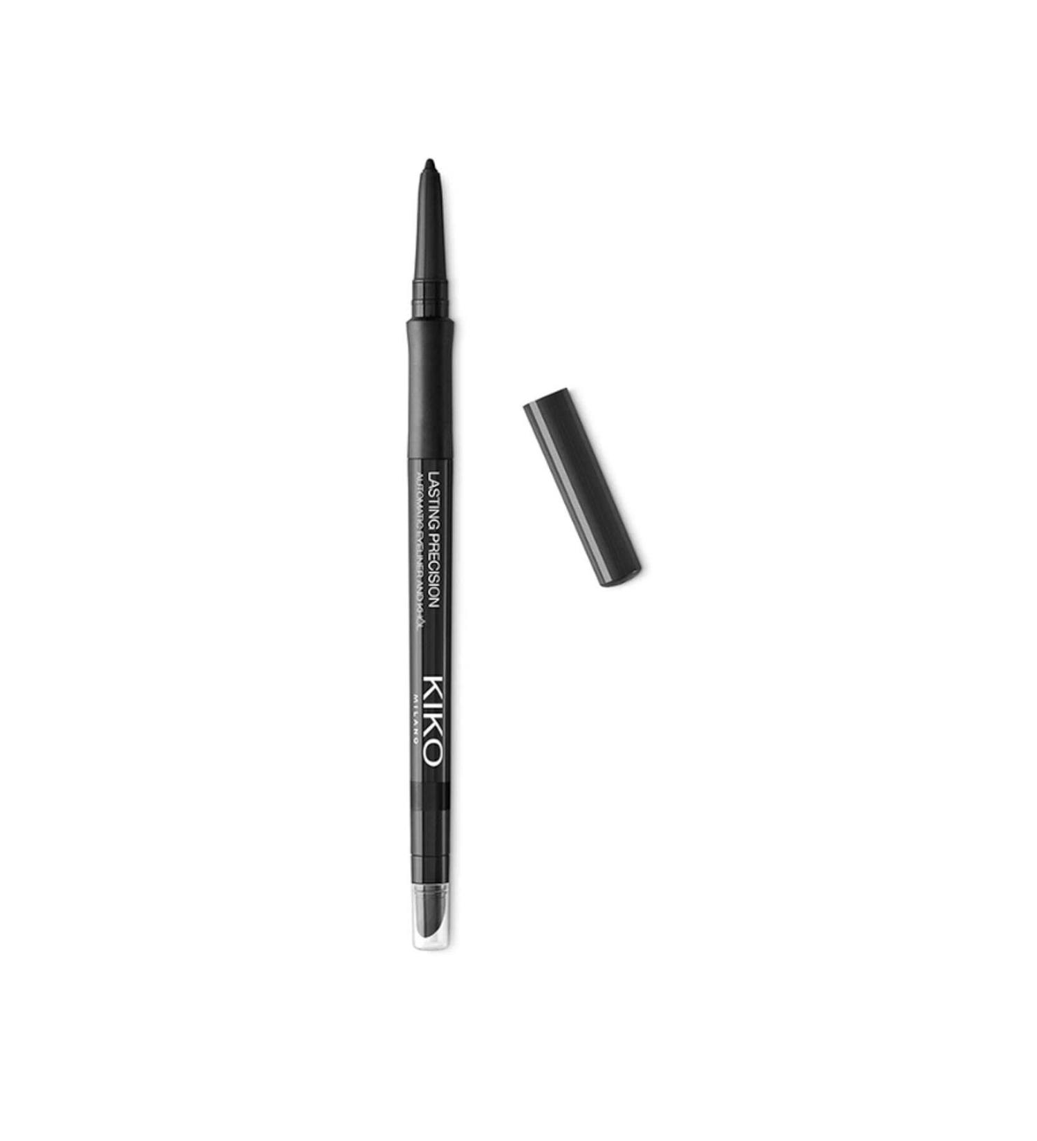 KIKO Eye Pencil - Lasting Precision Automatic Eyeliner & Kajal 16 Black 0.35 G 8025272616416
