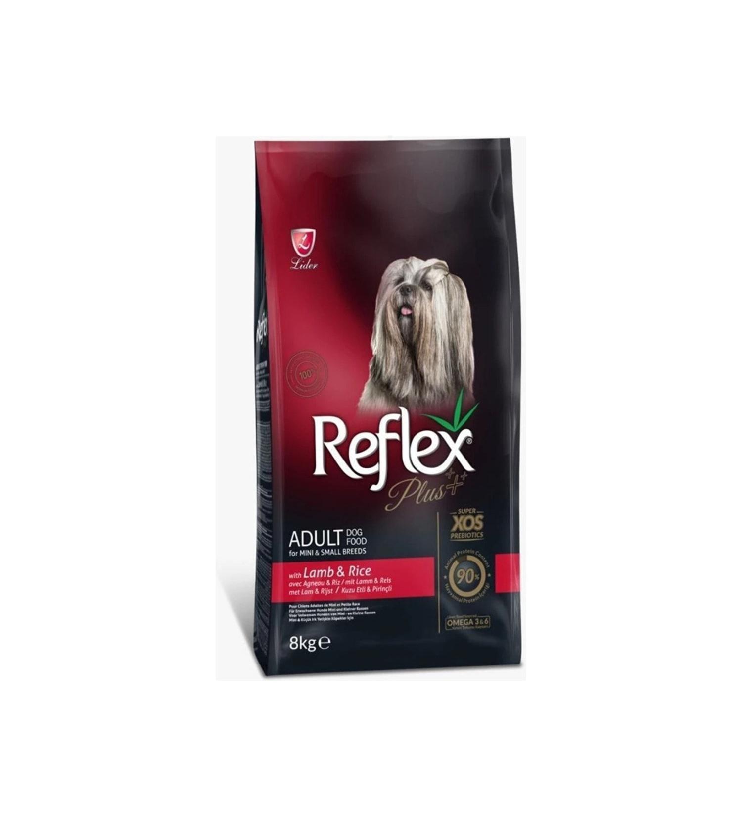 Reflex Plus Lamb and Rice Small Breed Adult Dog Food 8 kg