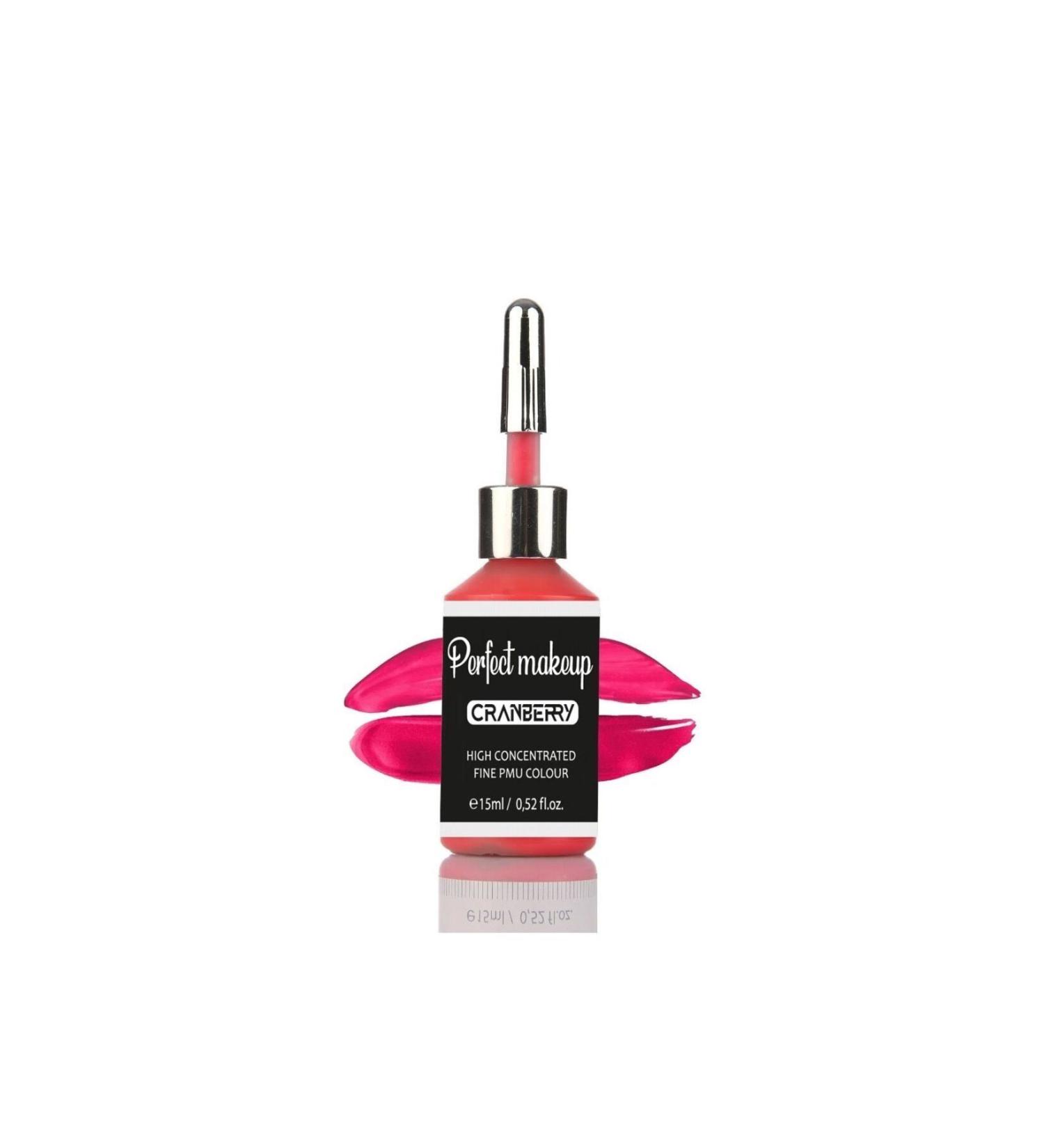 Perfect Makeup Permanent Makeup Dye - Cranberry 15ml