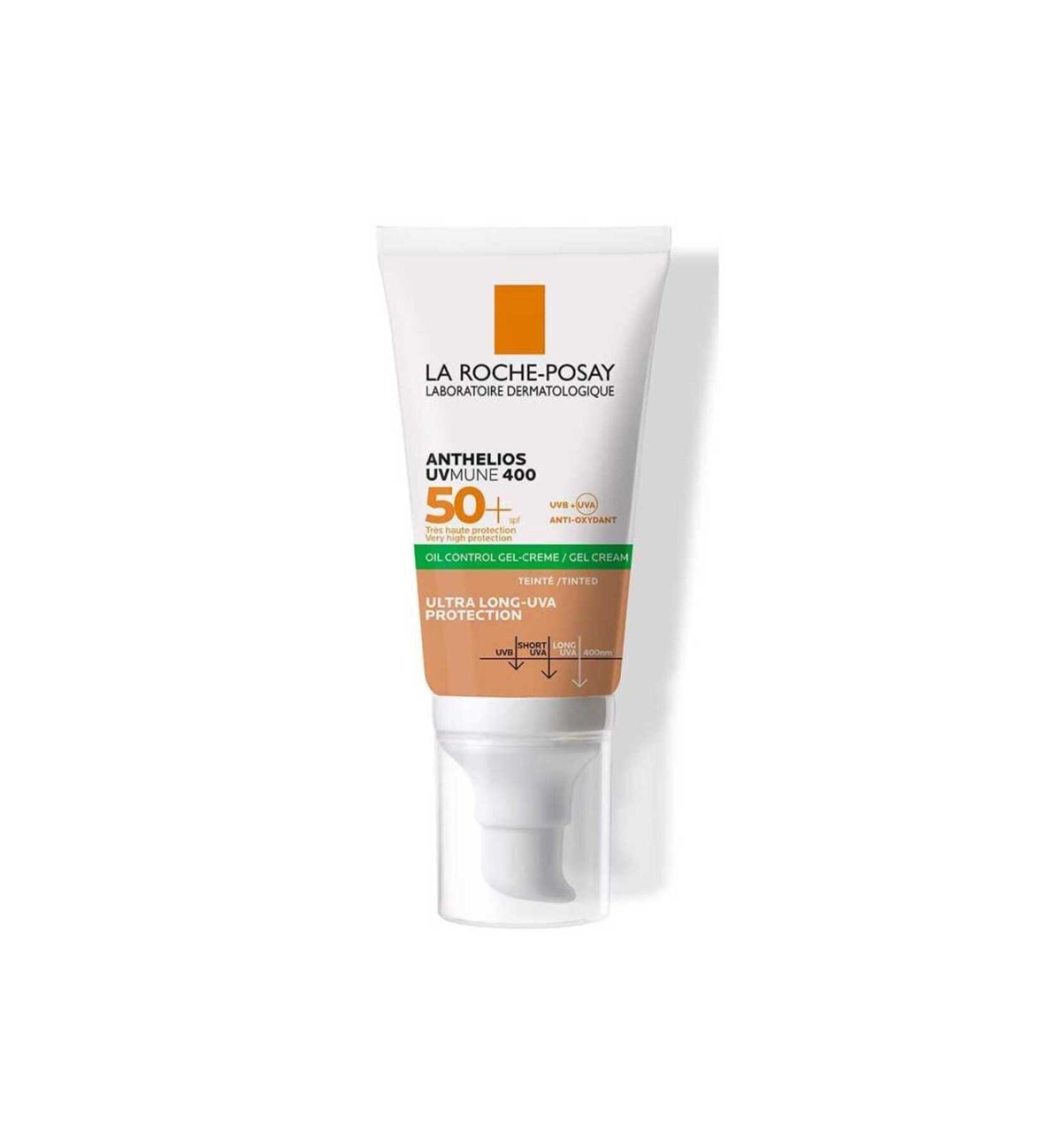 La Roche Posay Anthelios XL SPF 50 Tinted Sun Gel Cream for Oily Sensitive Skin 50 ml - Carest Cosmetic - Buy Online on GoSupps.com