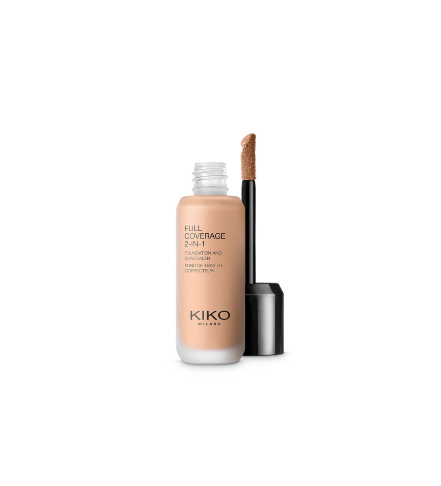 KIKO FOUNDATION - Full Coverage 2-in-1 Foundation & Concealer - N37 Neutral 37