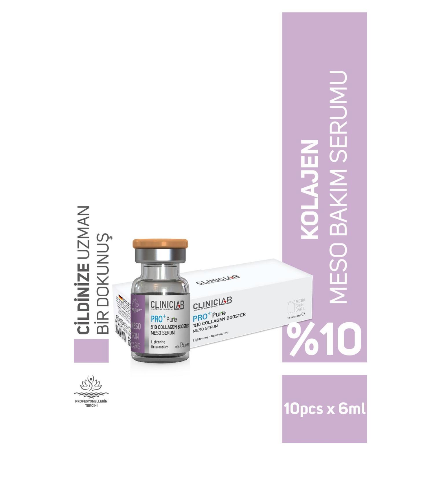 Cliniclab Pro+ Pure Collagen Booster Meso Serum 6 ml x 10 pcs