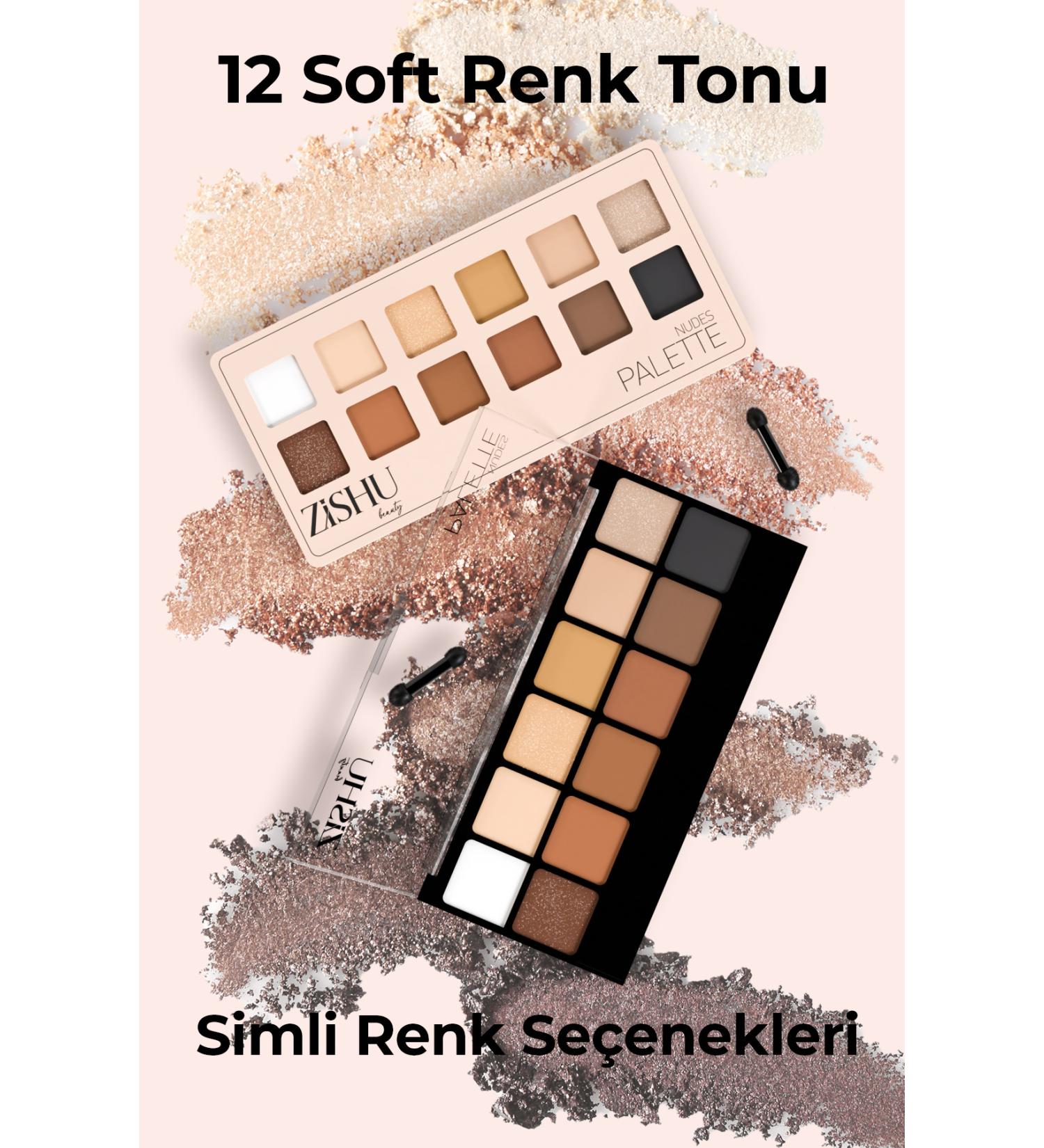 Z SHU Eyeshadow Palette - 12 Matte and Shimmer - Buy Online on GoSupps.com