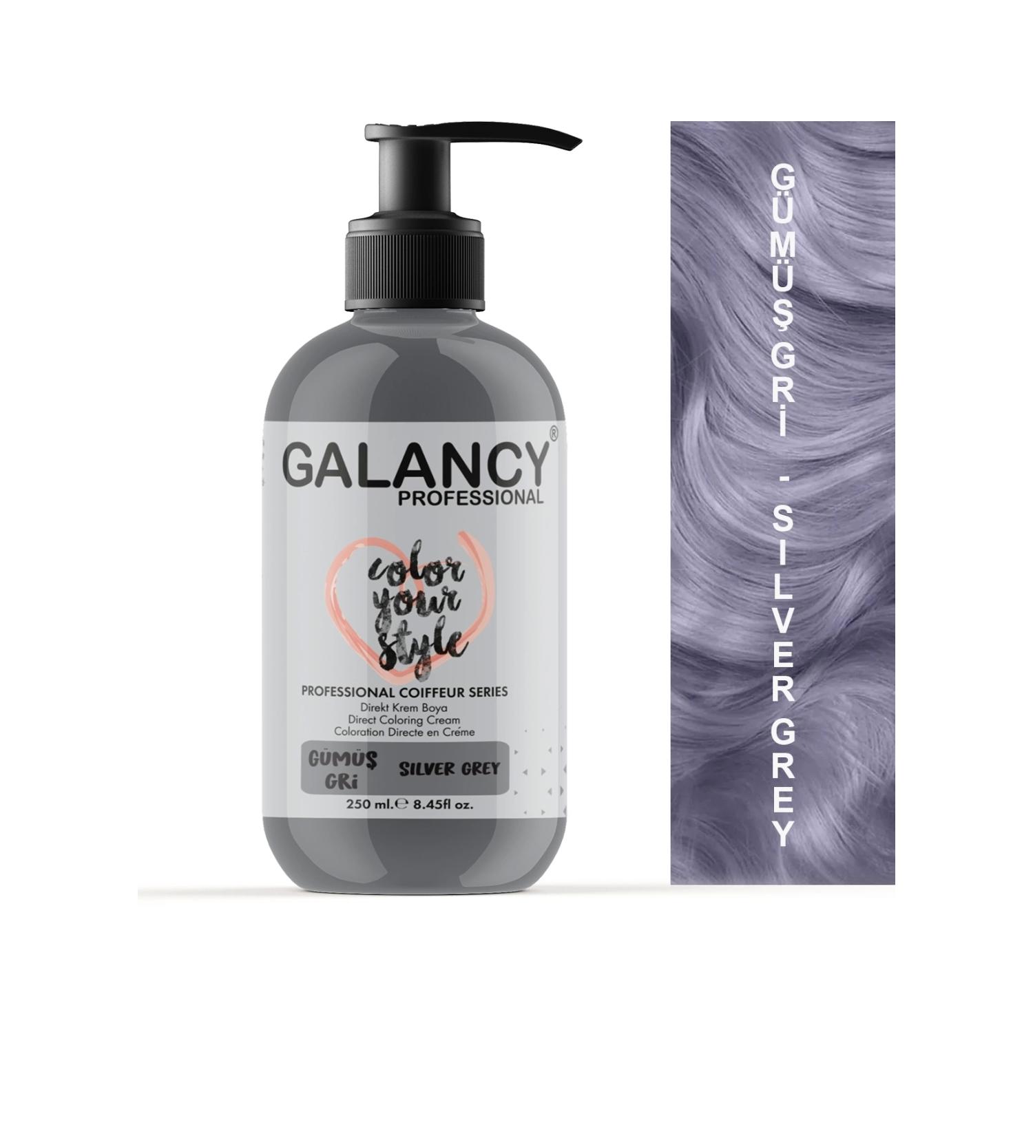Galancy Silver Ammonia Free Color Balayage Hair Dye 250ml - Buy Online on GoSupps.com
