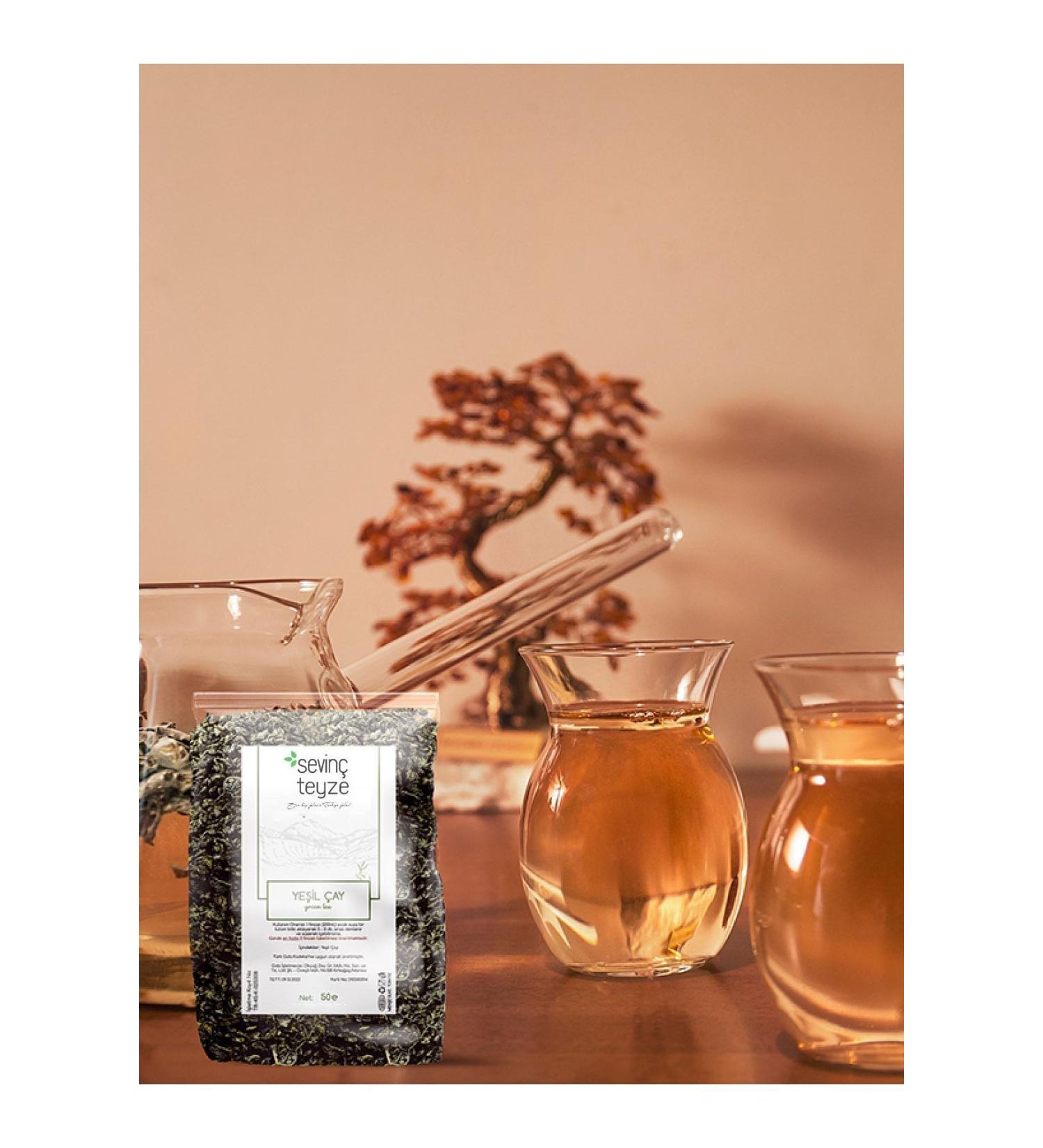 Organic Aunt Sevin Aunt Green Tea 100g. (CAMELLIA S NENS S GREEN TEA) - Buy Online on GoSupps.com
