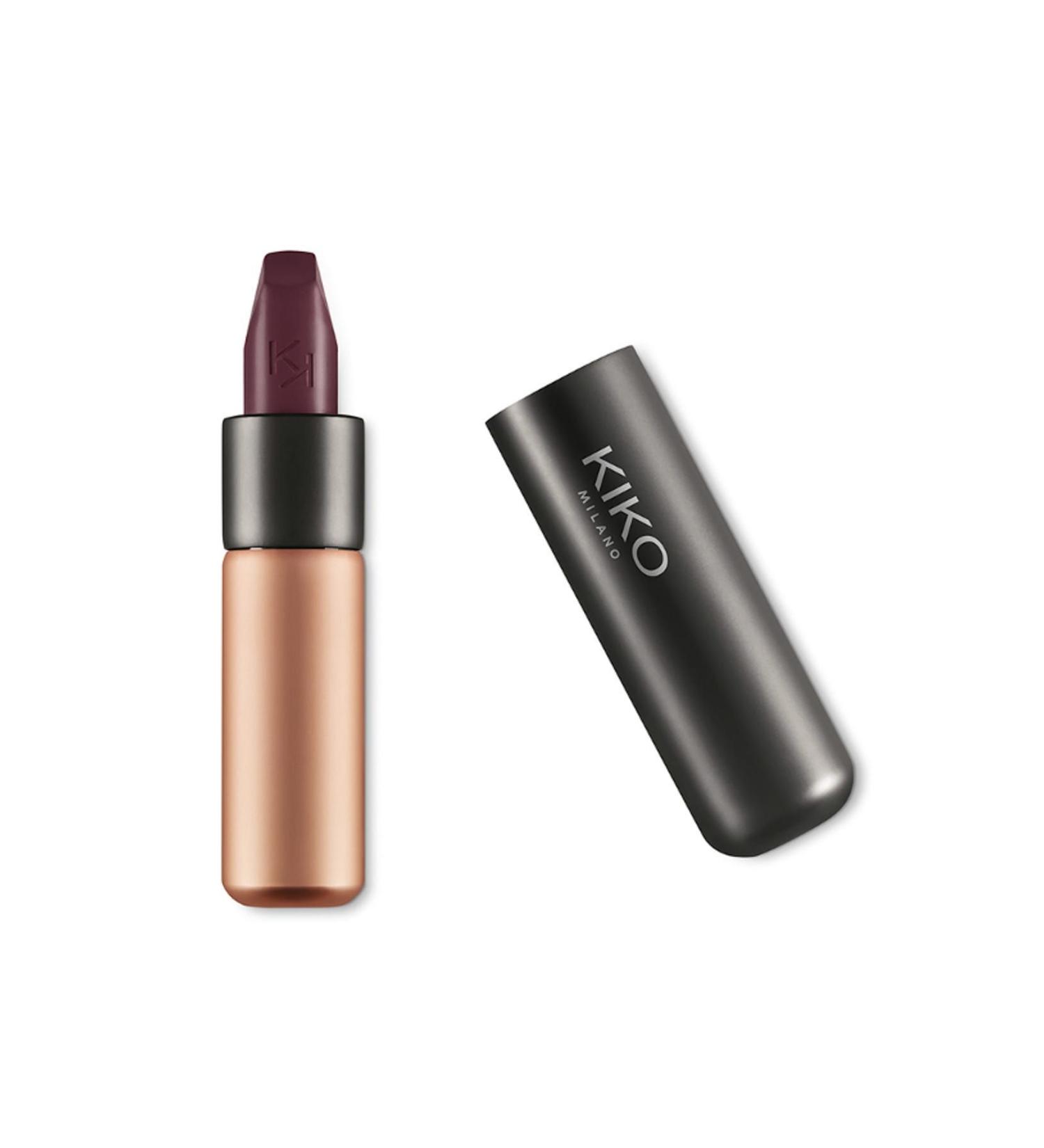 KIKO Satin Matte Lipstick - Velvet Passion Matte Lipstick 331 Blackberry 8025272629881