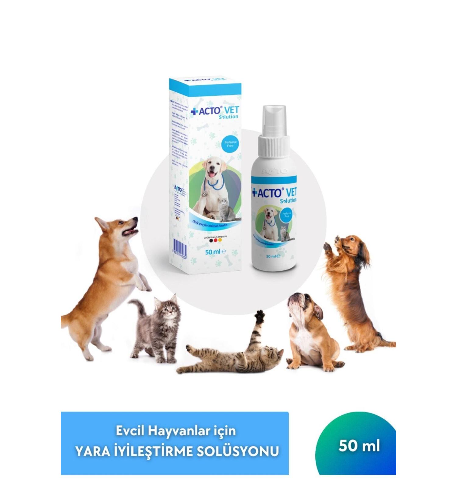 Acto Vet Solution 50 ml | Wound Healing Solution for Pets - Buy Online on GoSupps.com