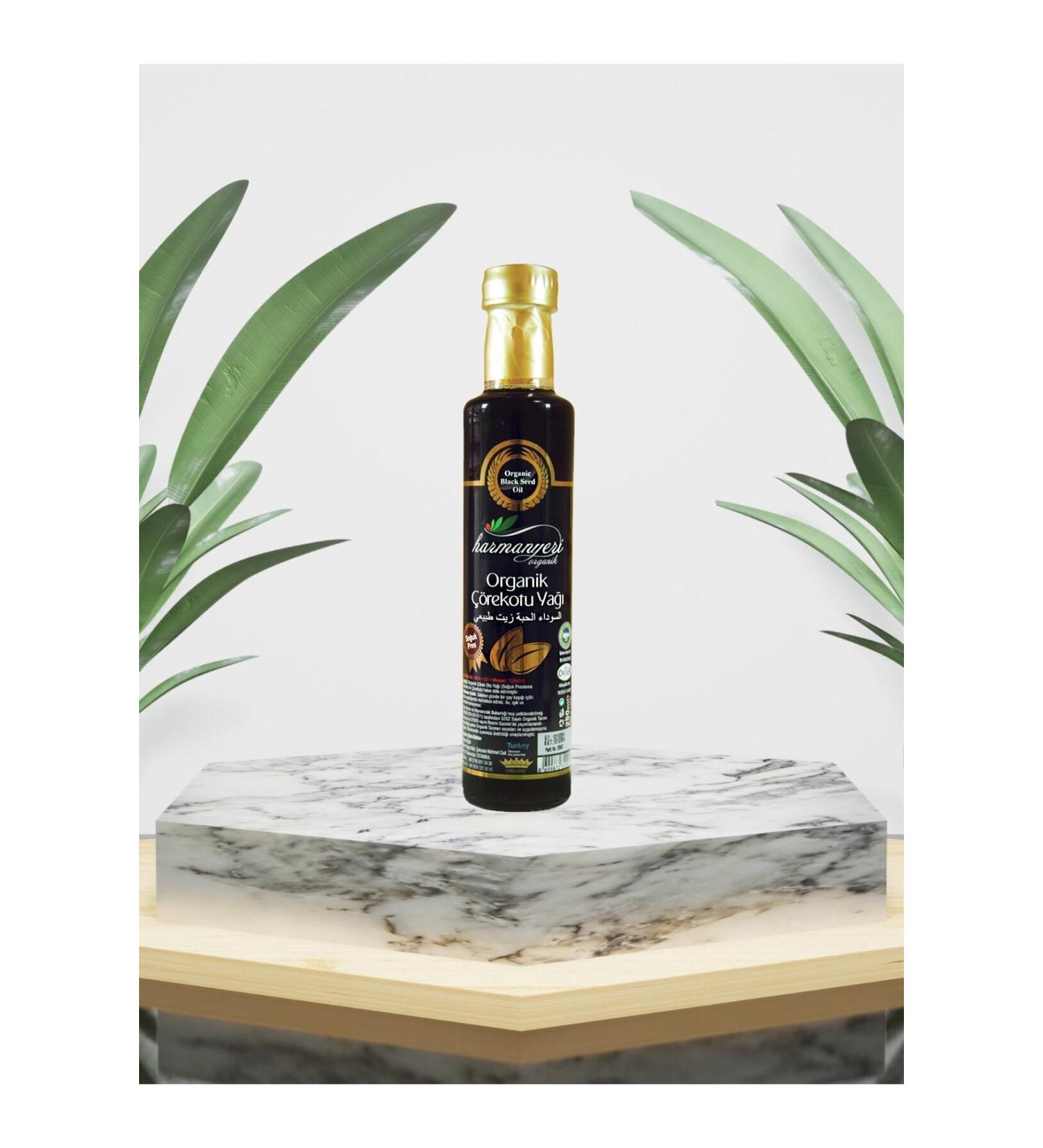 Harmanyeri Organic Black Cumin Oil 250 Ml Black Cumin