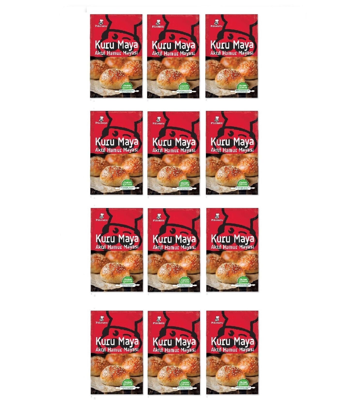 Pakmaya Dry Yeast 100 Gr X 12 Pieces