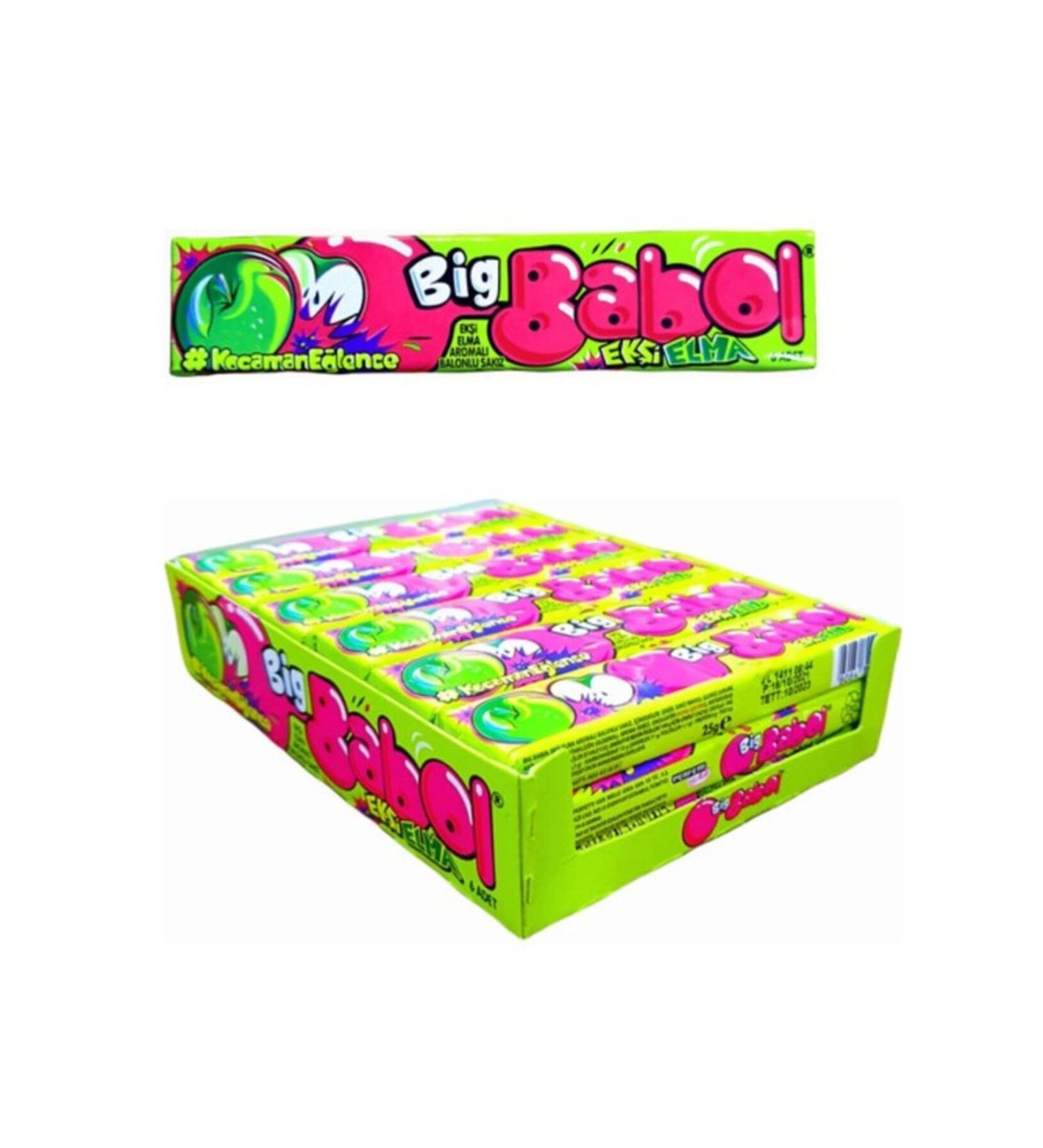 Big Babol Sour Apple18'li
