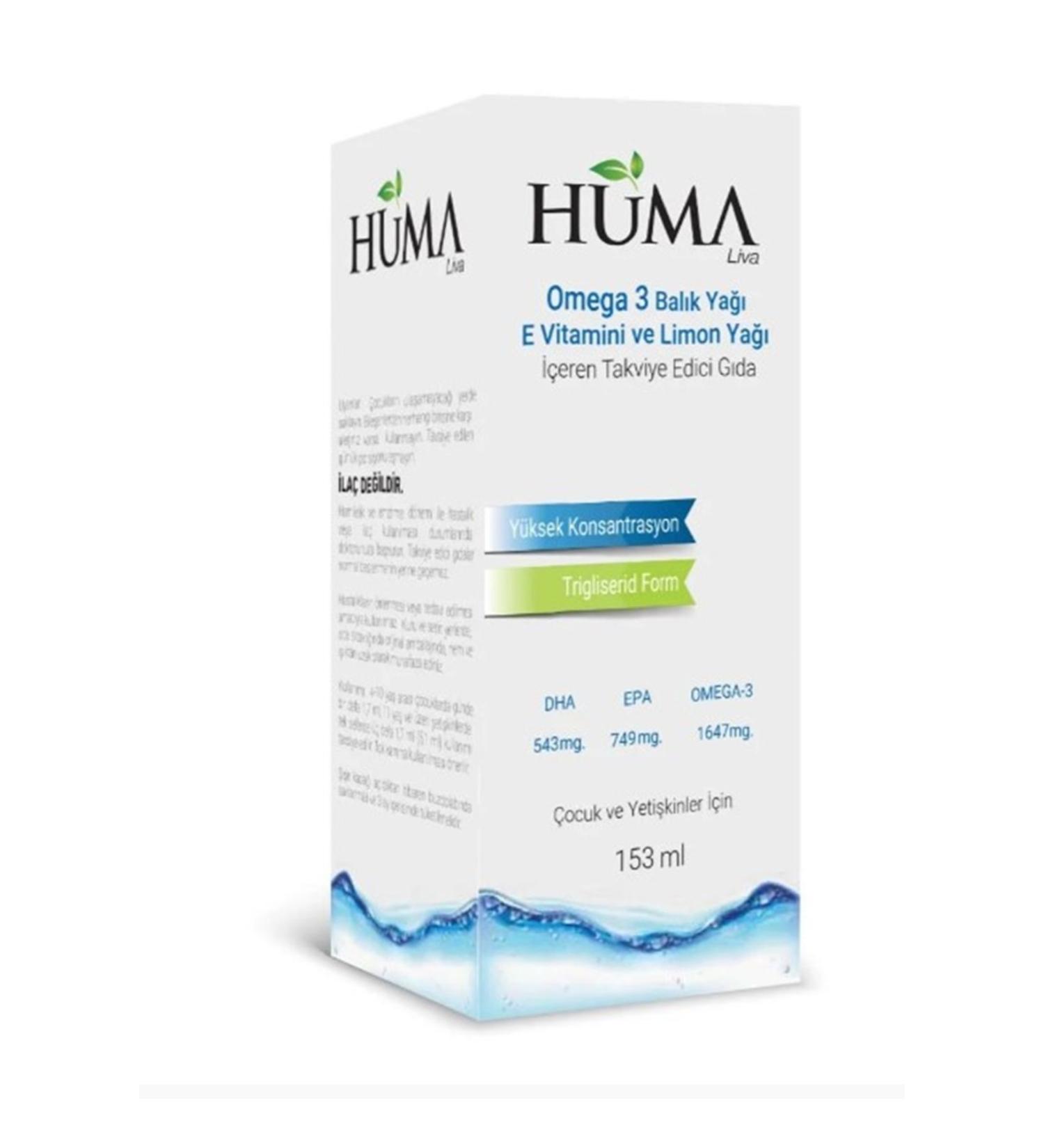 HumaLiva Omega-3 Fish Oil