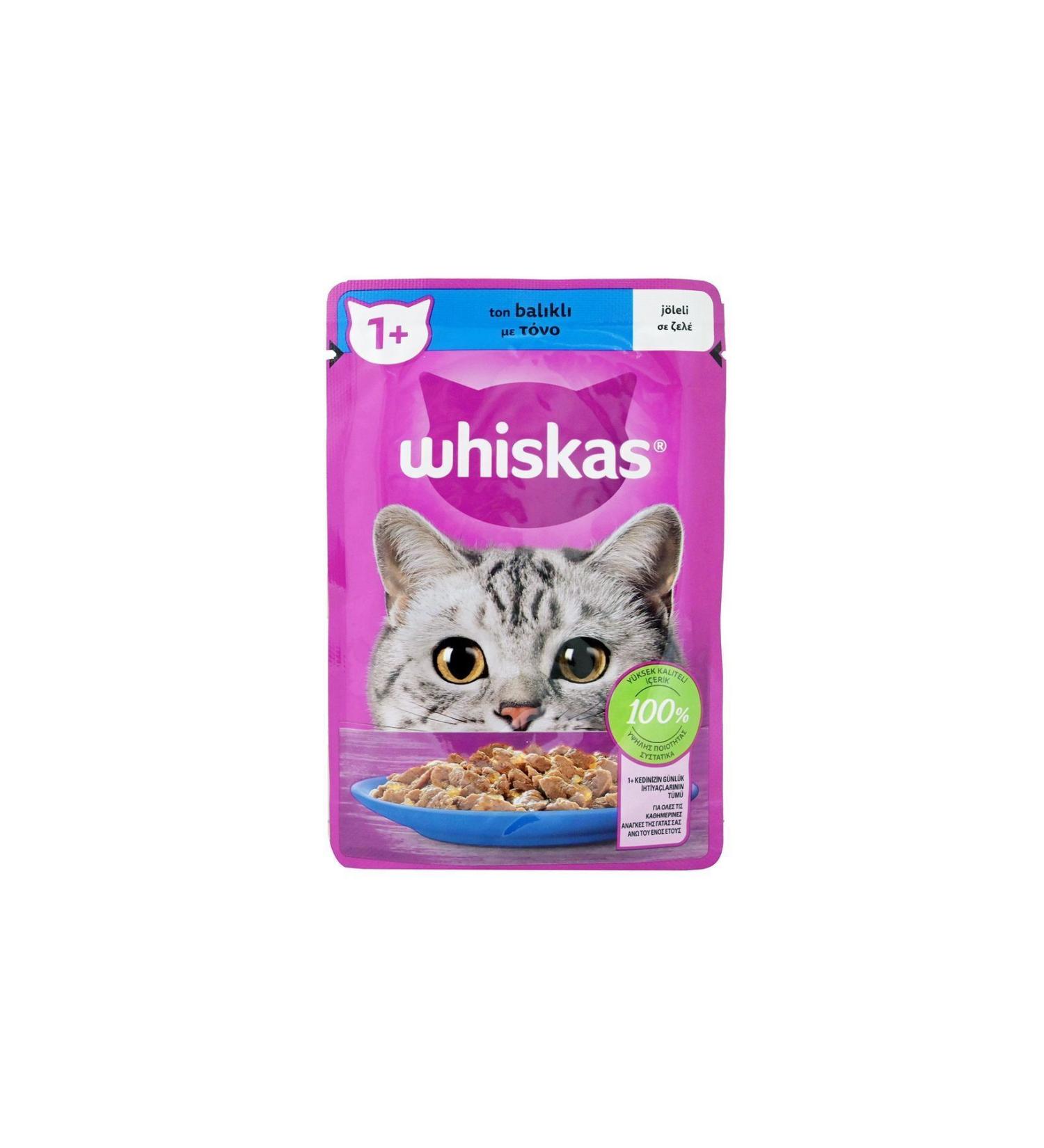 Whiskas Pouch Tuna Adult Cat 85Grx24