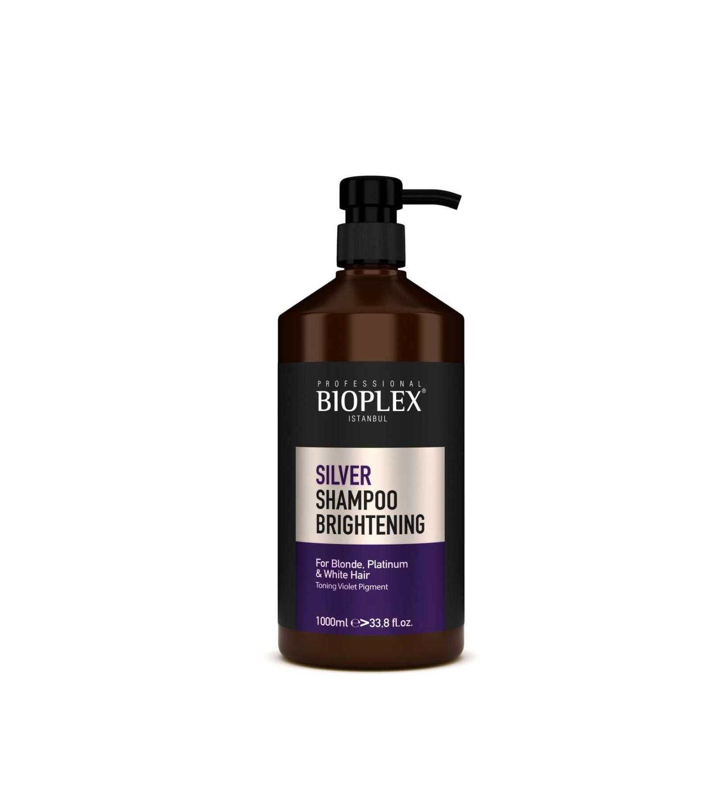 Bioplex Anti-Redness Silver Shampoo for Gray White and Platinum Hair 1000 ml