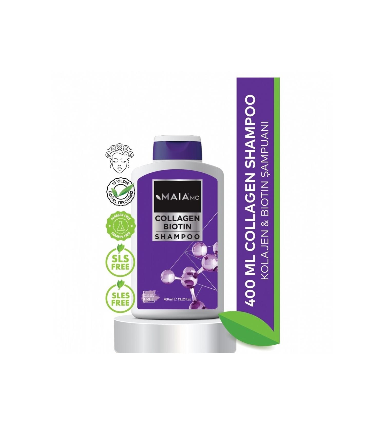 plantland MAIA COLLOGEN BIOTIN SHAMPOO 400ML