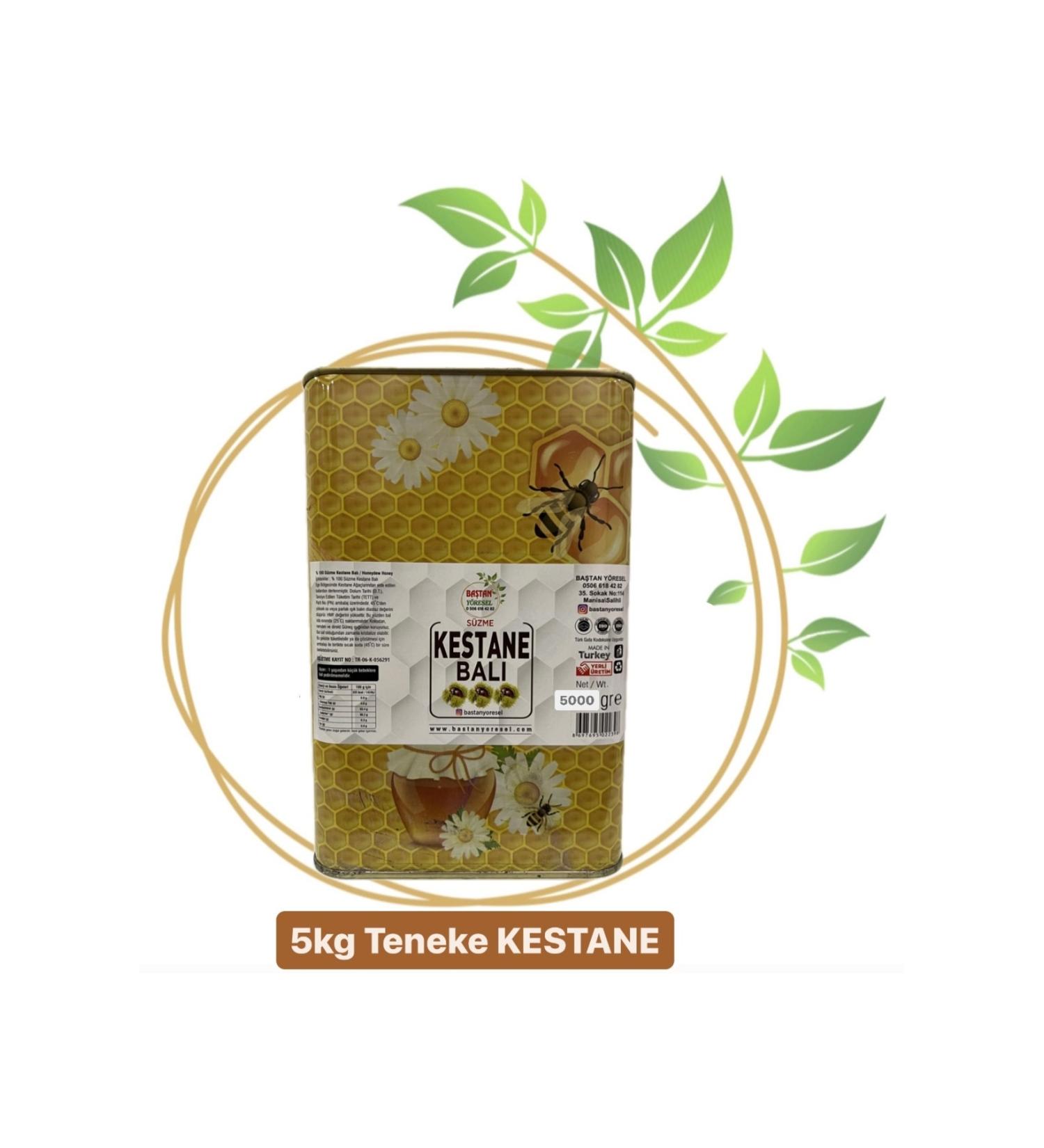 Local 5kg Tin Bozdag Chestnut Honey (NOT BITTER) - Buy Online on GoSupps.com