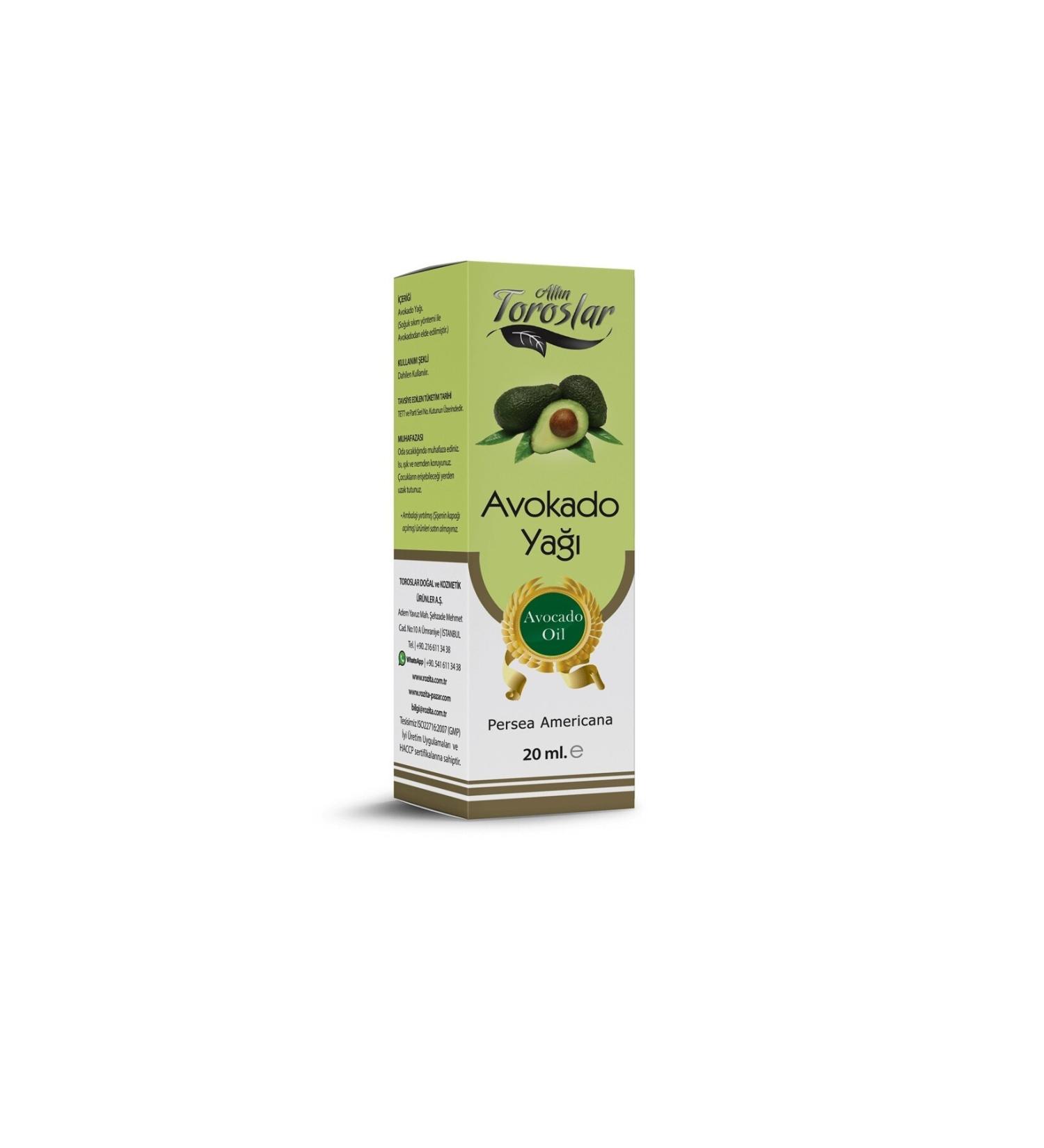 plantland TOROSLAR AVOCADO OIL 20ML