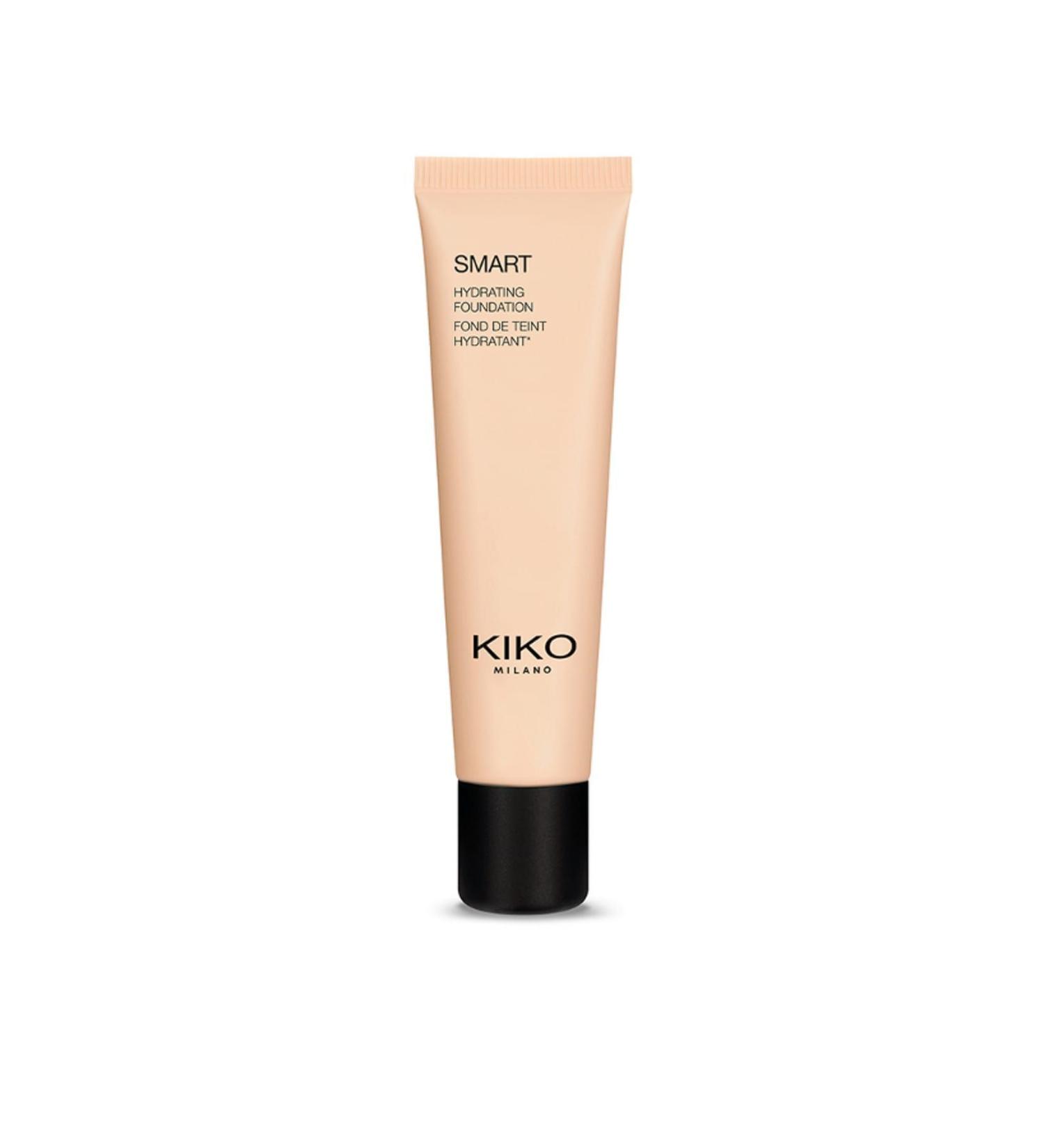 KIKO Moisturizing Foundation - Smart Hydrating Foundation 02 Warm Rose 05 30 ml 8025272636100