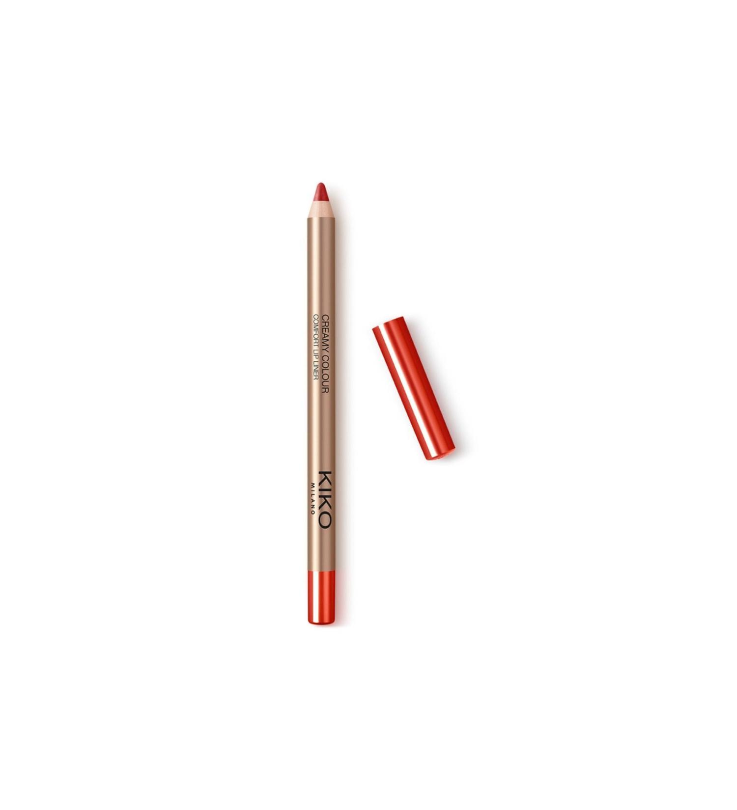 KIKO Lip Pencil - New Creamy Color Comfort Lip Liner 24 Geranium