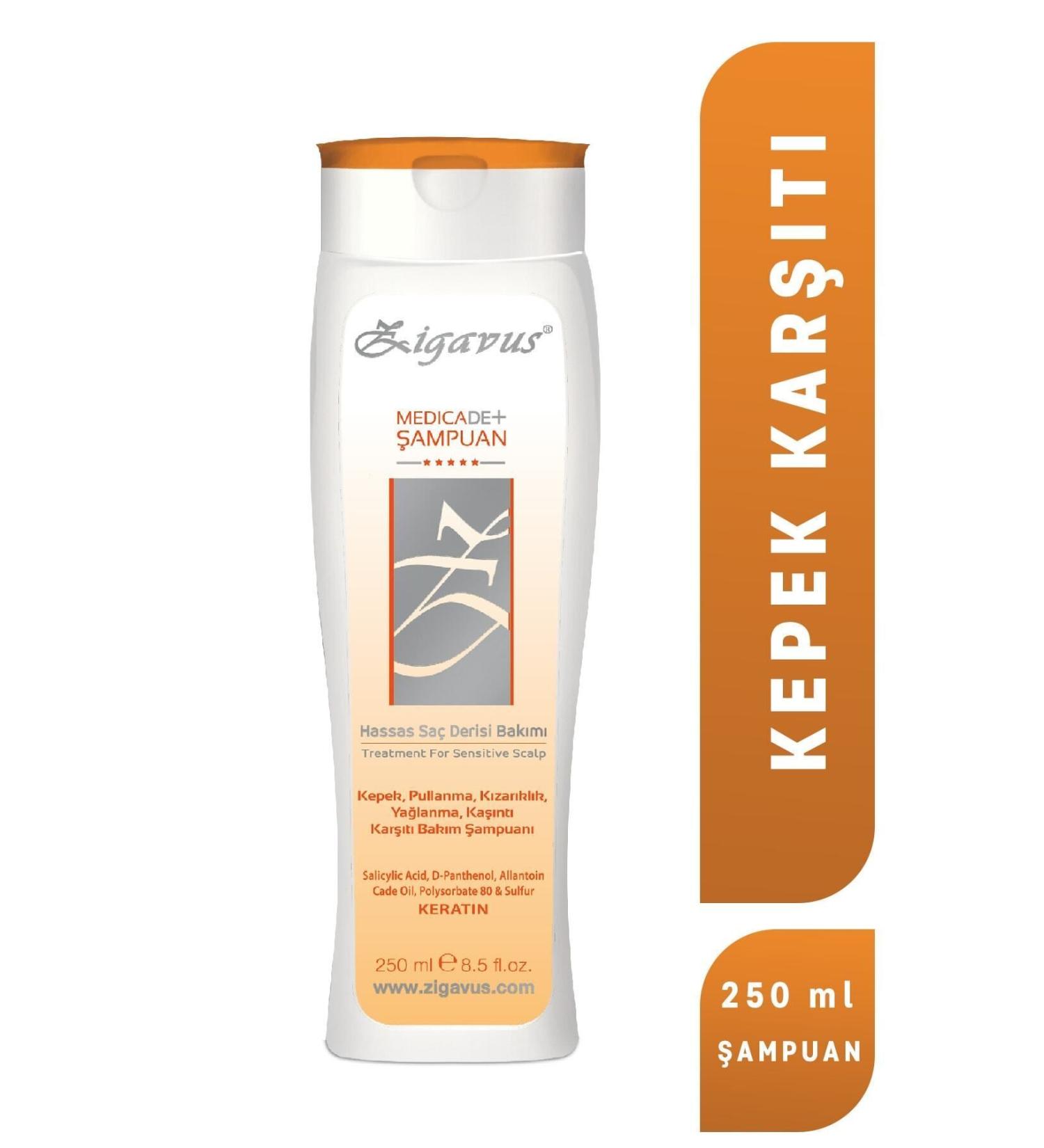 Zigavus Medicade Juniper Tar Shampoo Anti-Dandruff Dermatitis Flaking Itching Anti-Shampoo - Buy Online on GoSupps.com