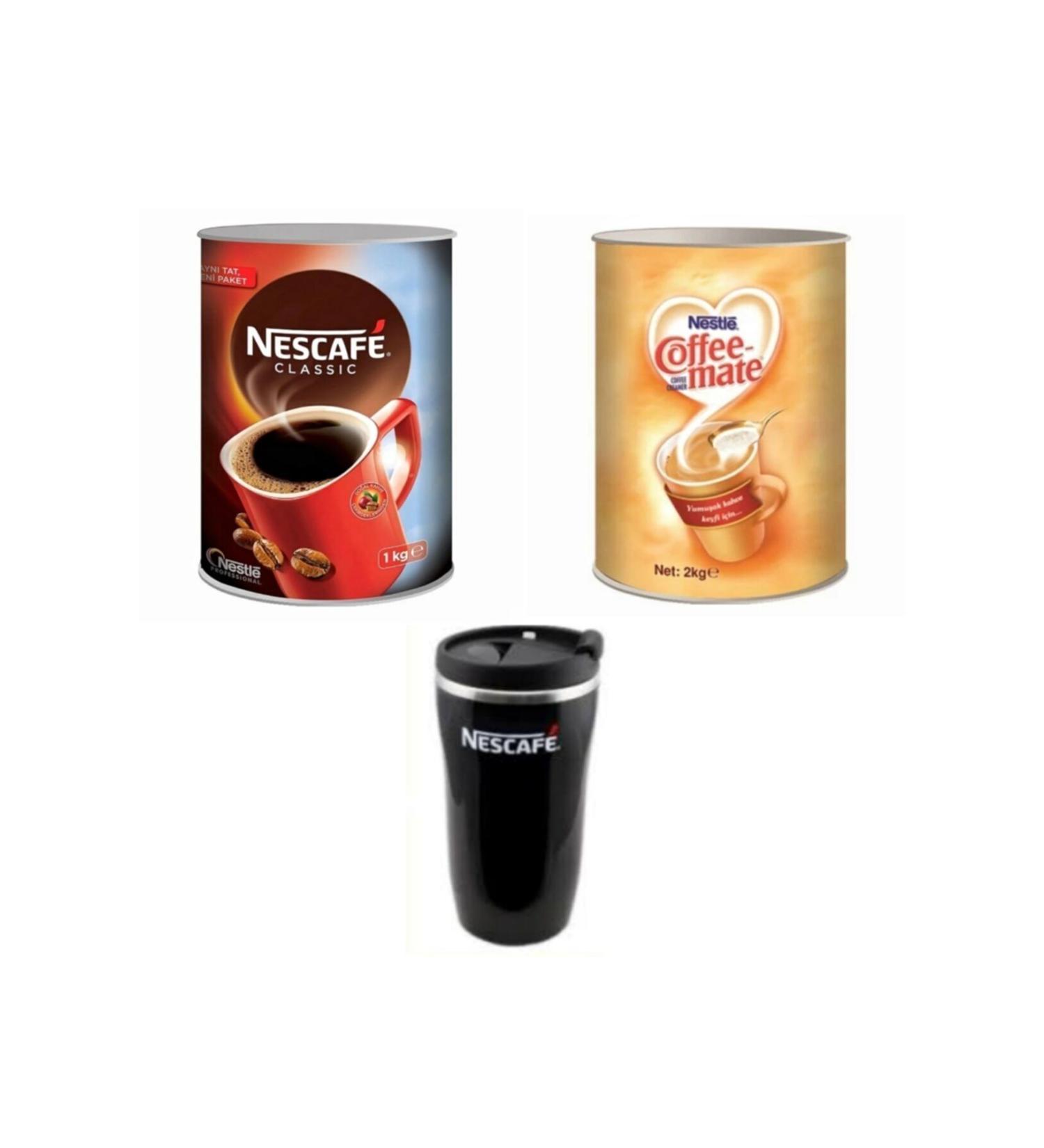 Nescafe Classic 1 kg + Nestle Coffee Mate 2 kg + Mug